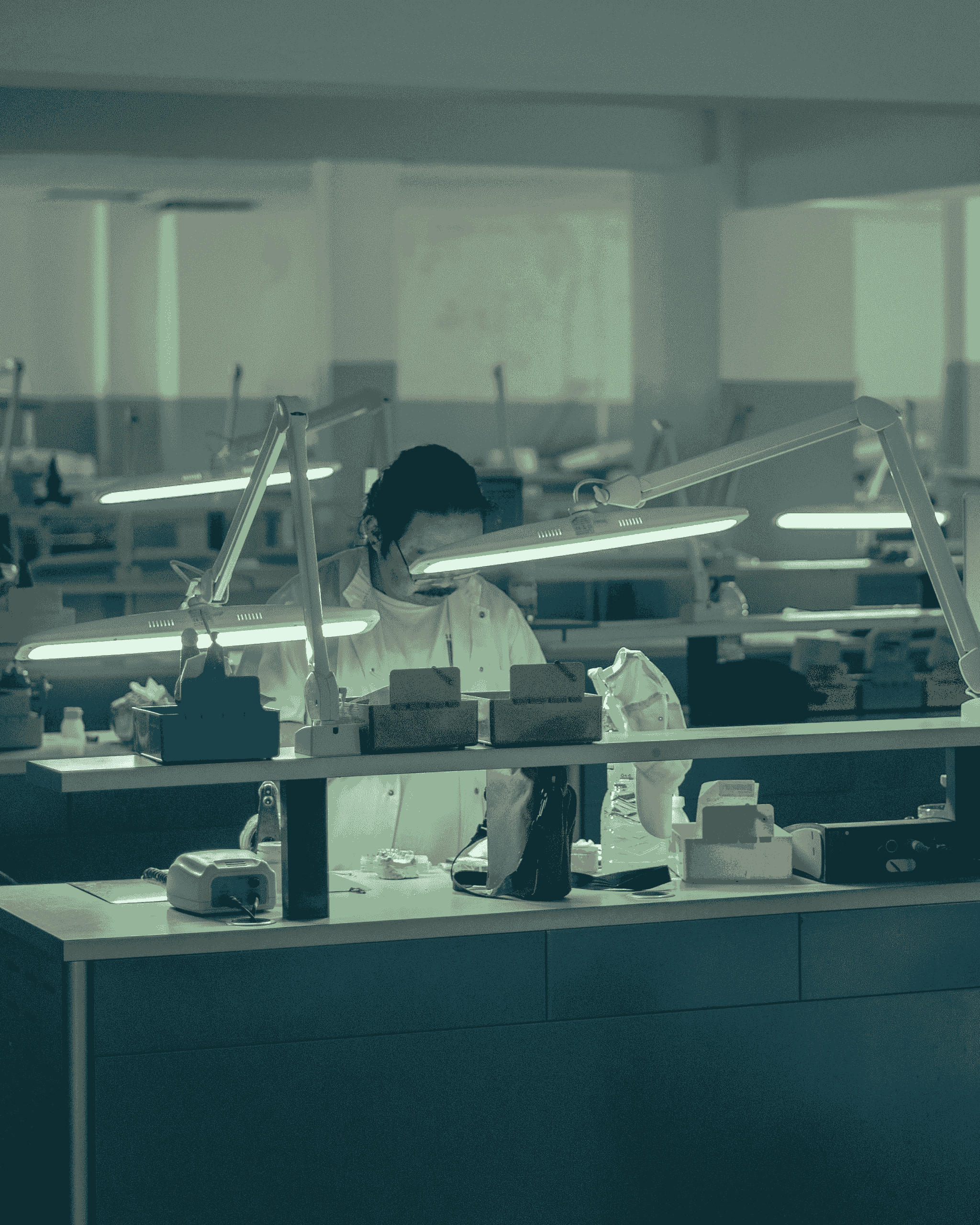 Laboratory scene showcasing a leading consumer product testing company.