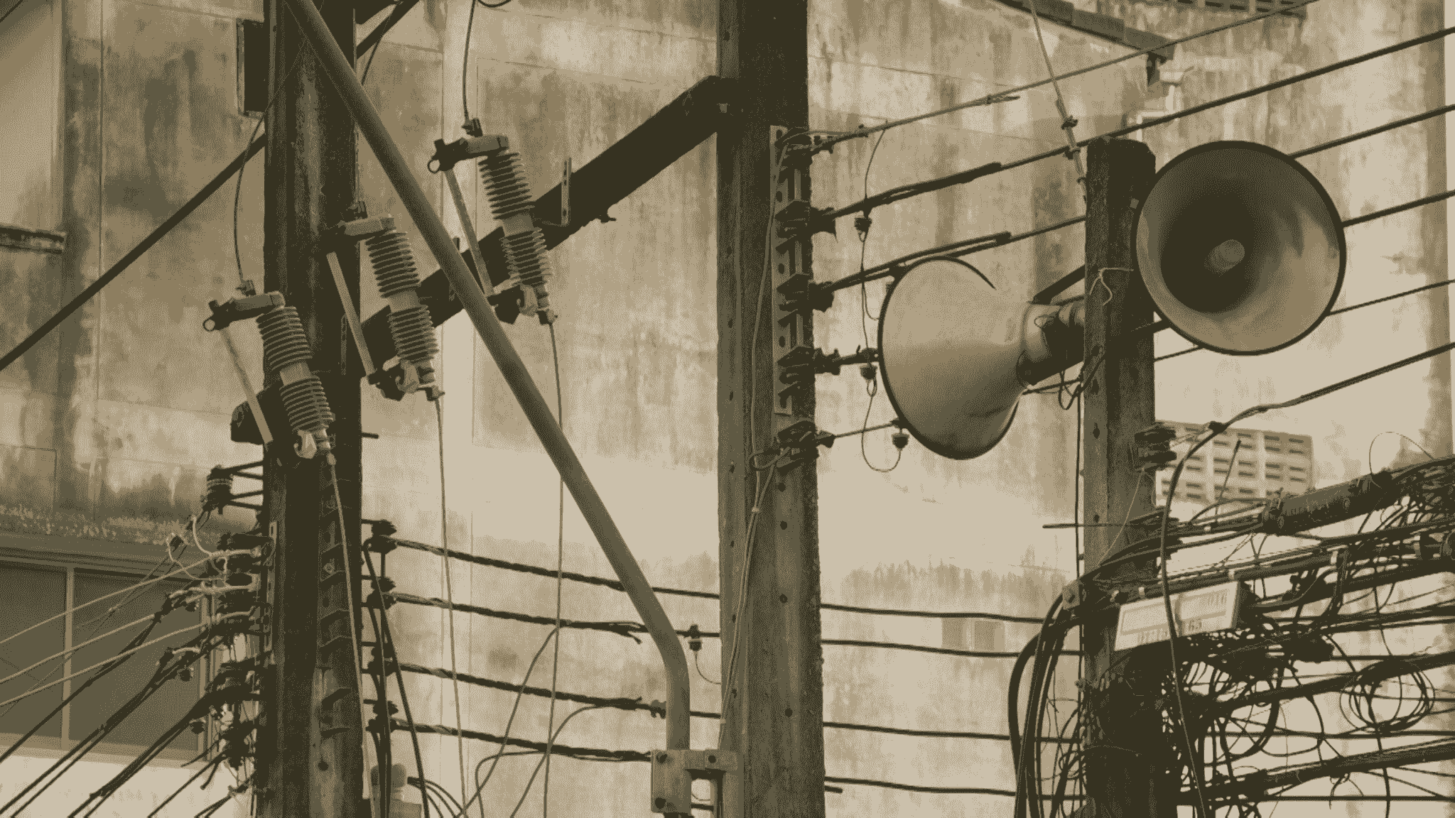 vibration dampers reducing induced vibrations in substations