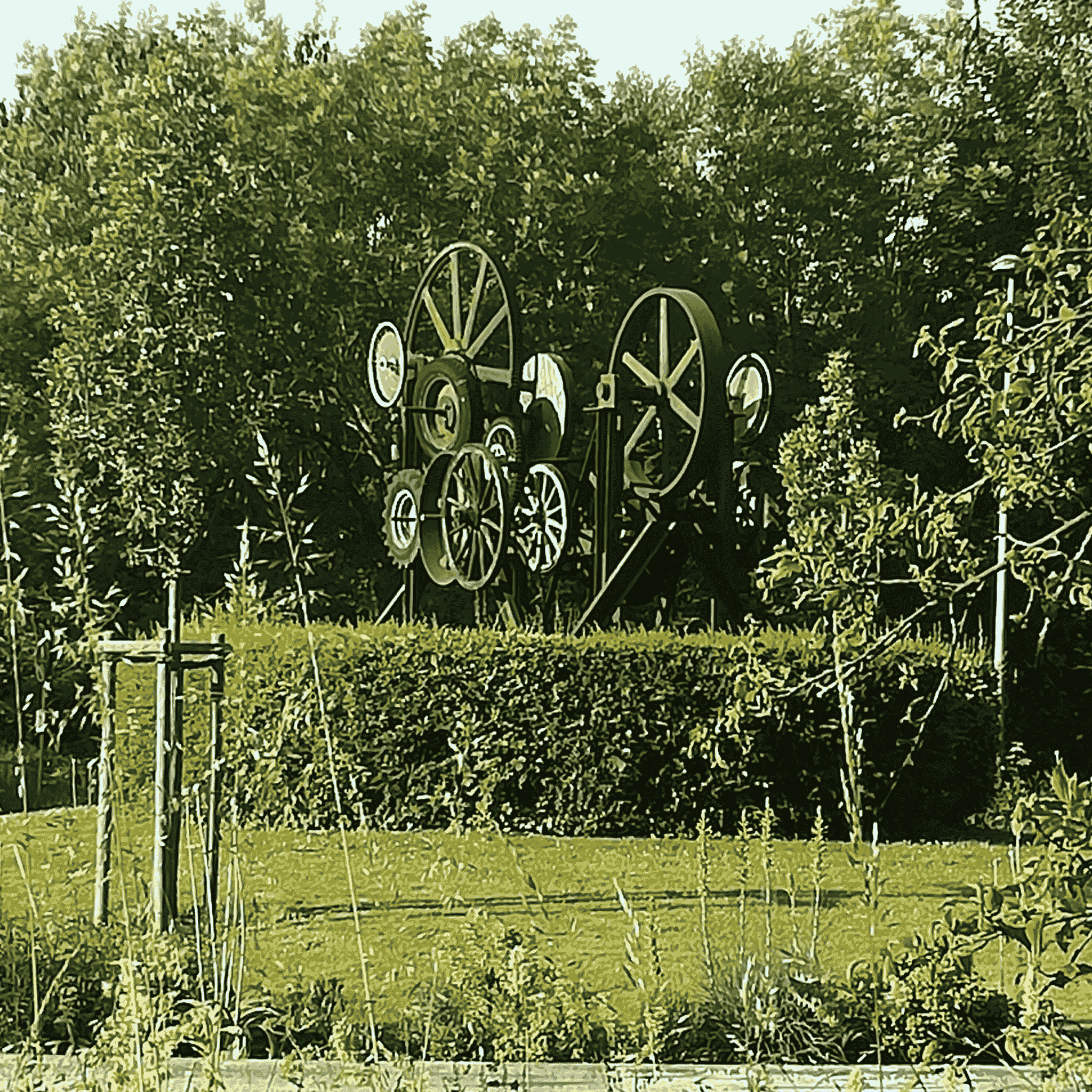 Stunning stainless steel kinetic art sculpture from China outdoor decor supplier