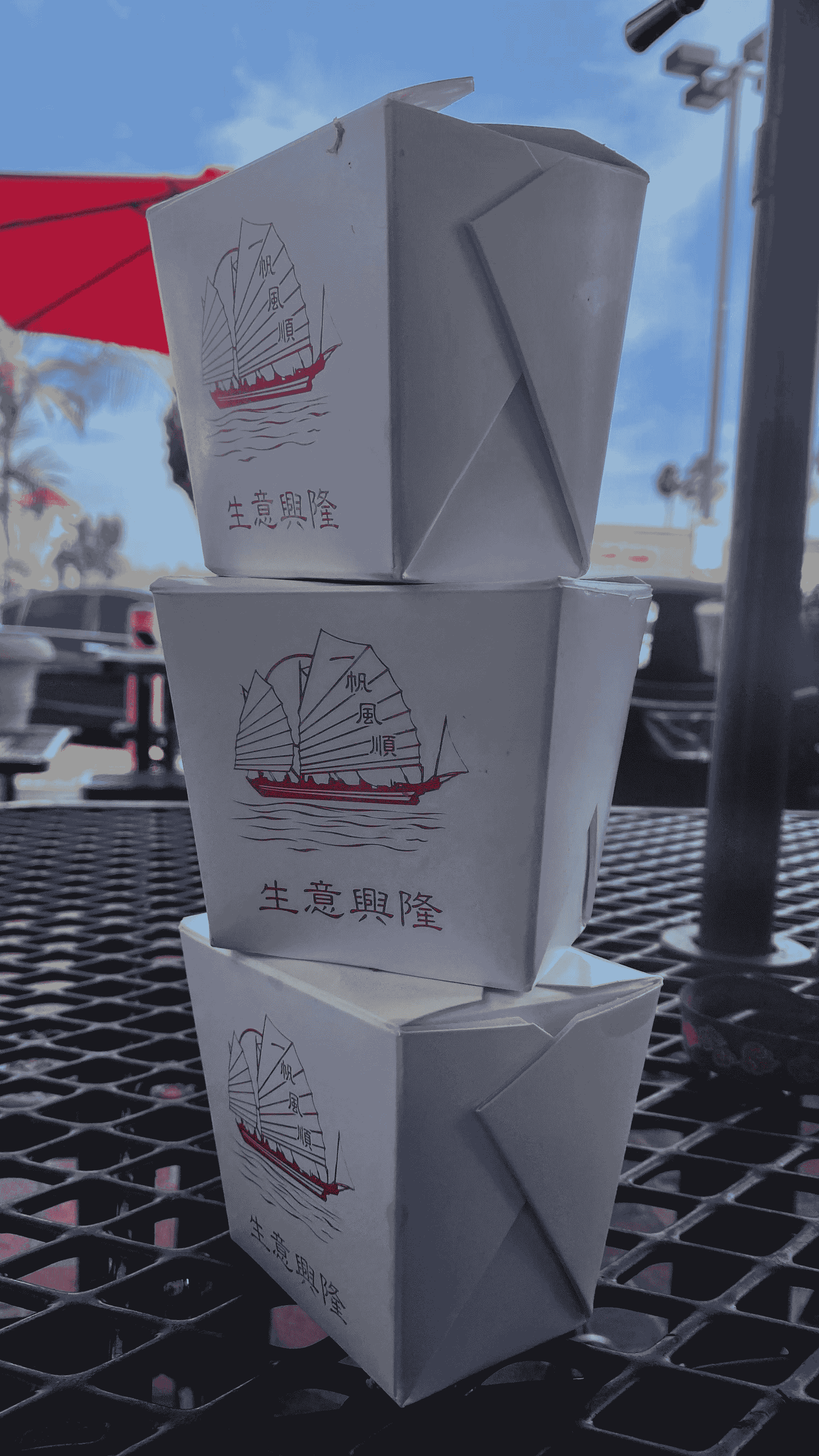 Stylish custom chinese take out boxes showcasing eco-friendly designs.