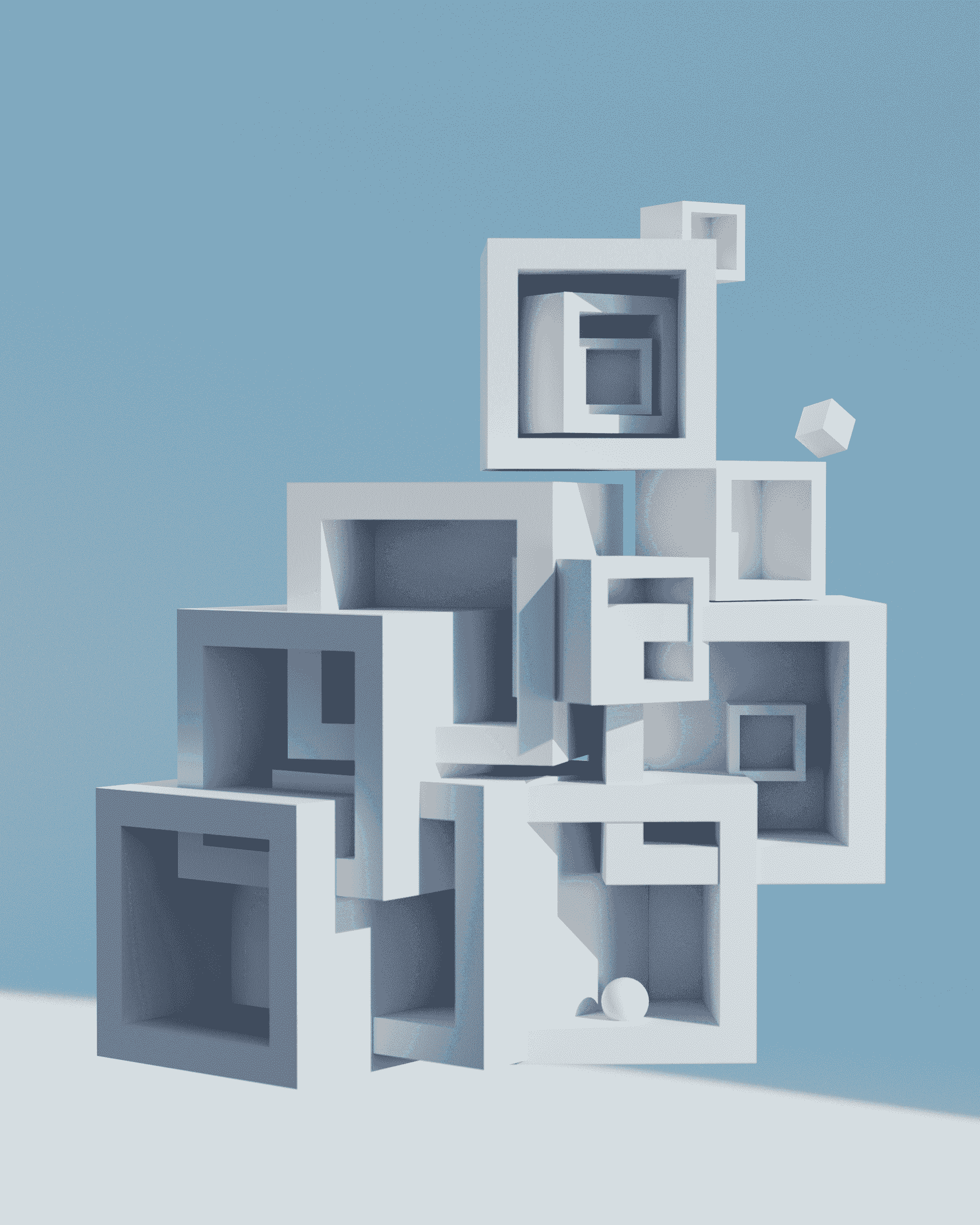 container flat pack options in warehouse