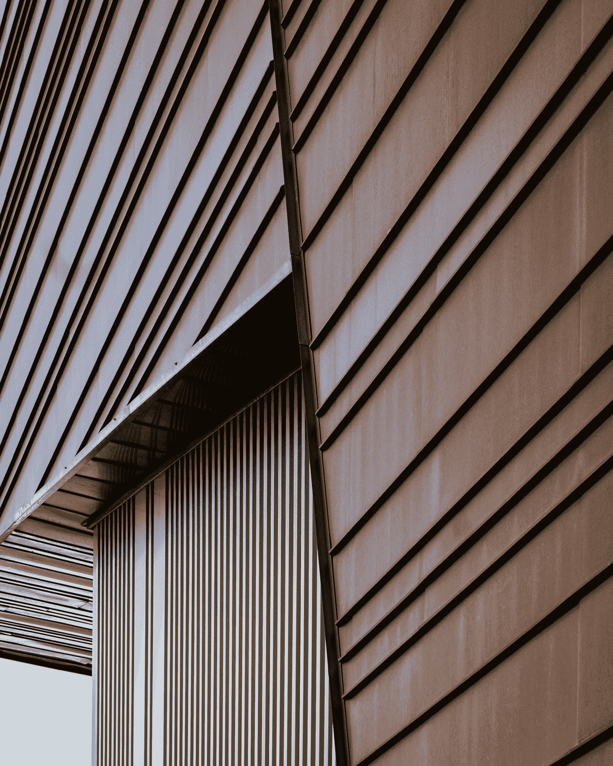 examples of exterior wall cladding panels showcasing different styles