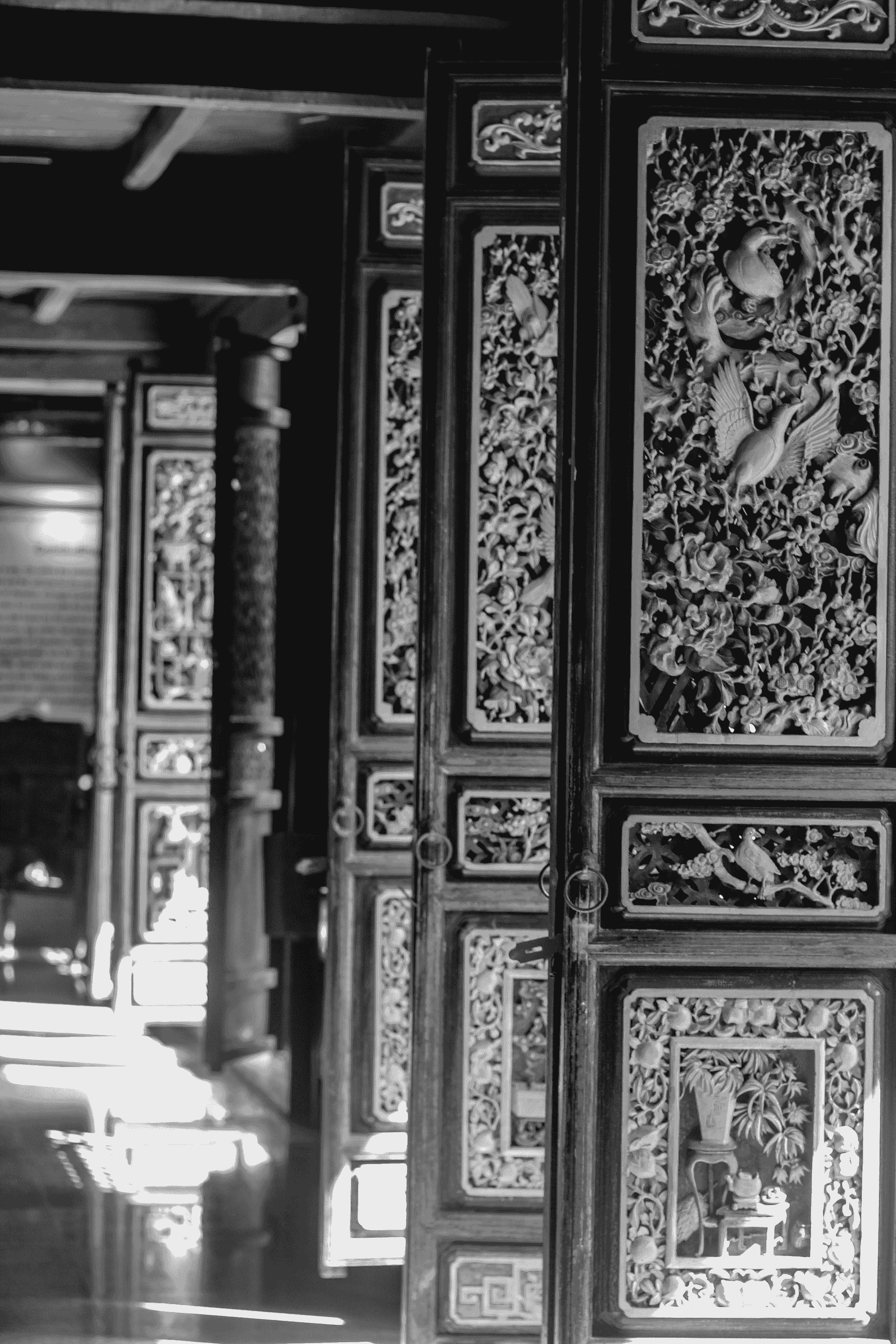 Exquisite Ming Dynasty-inspired china cabinet showcasing timeless elegance