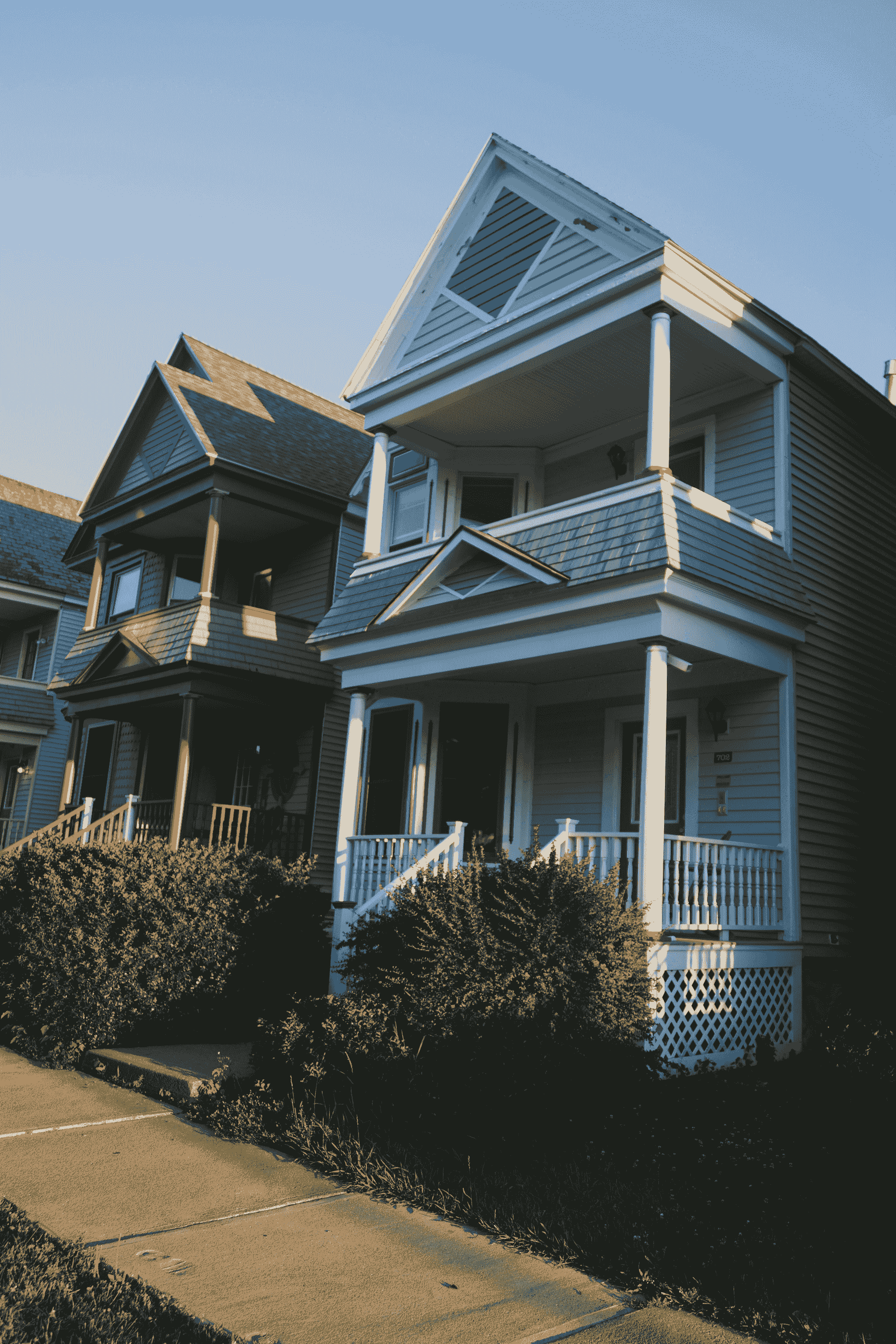 prefab duplex promoting community connections among residents