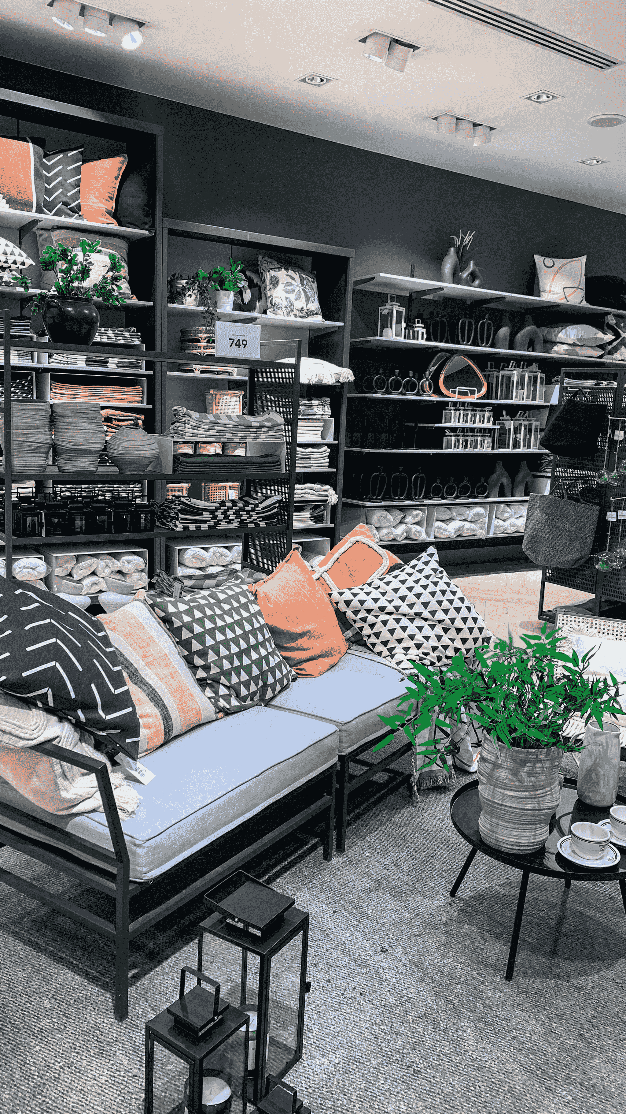 Inspecting furniture samples from China for quality control