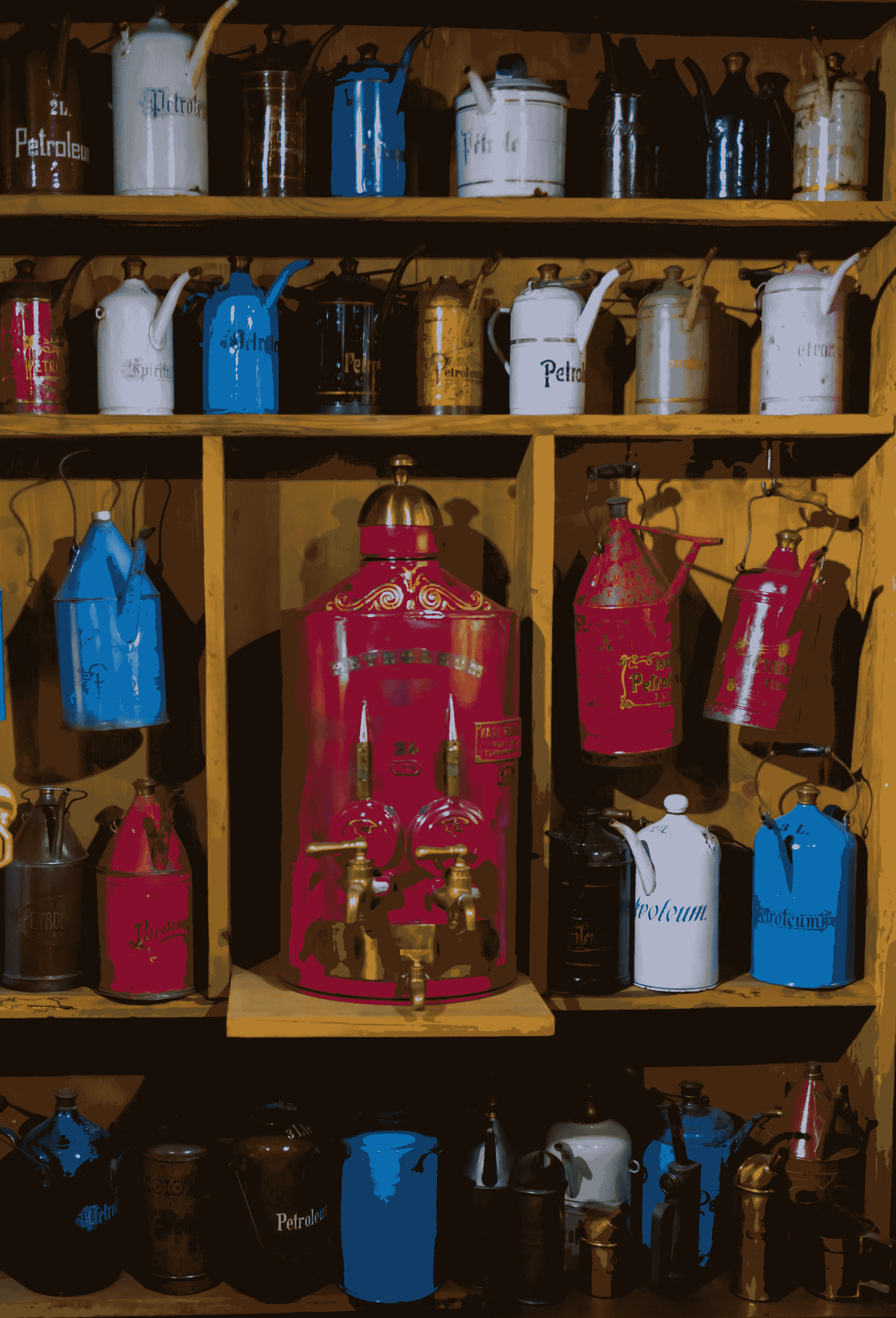 Variety of sizes available in fireproof containers