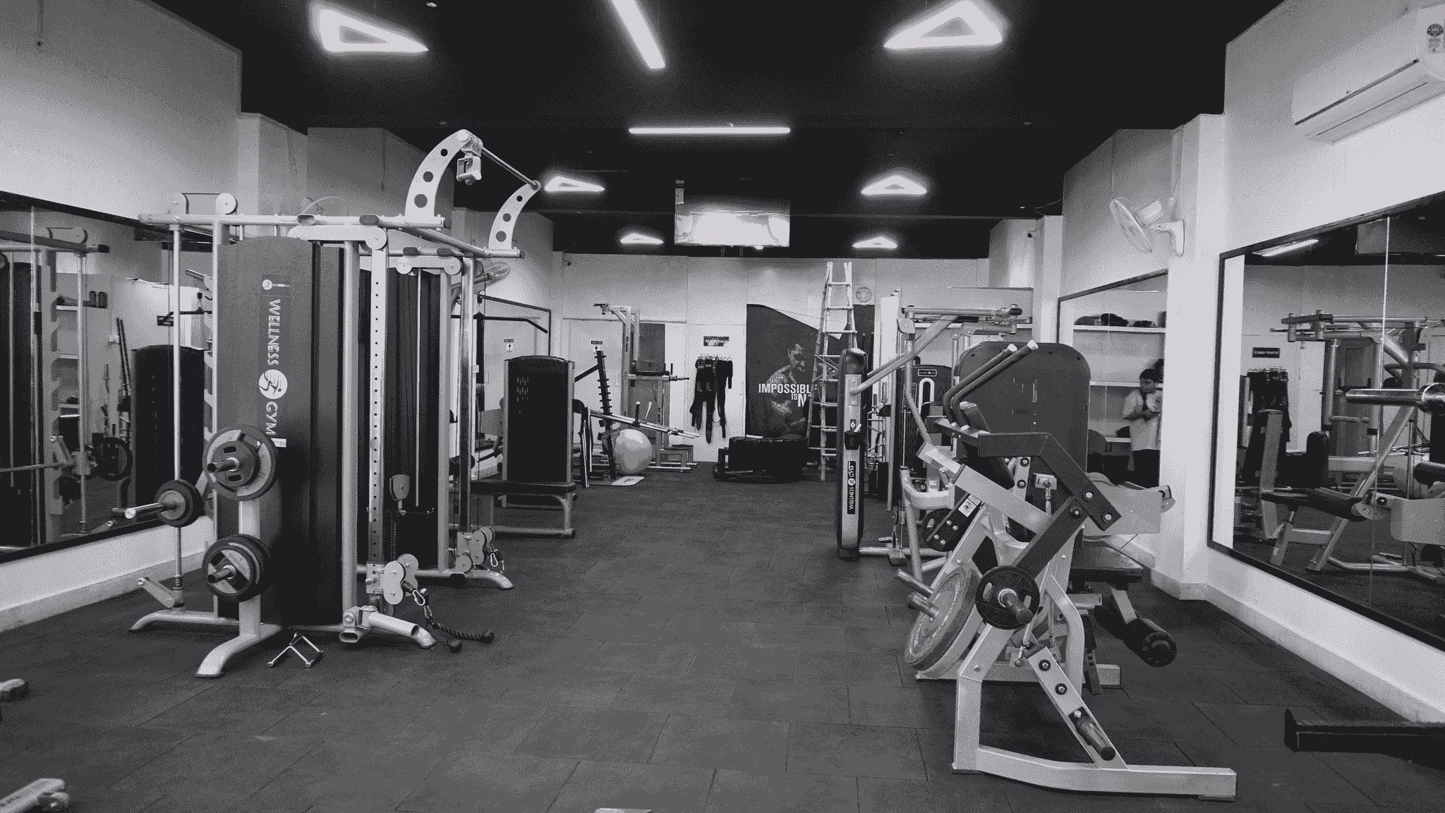Items Made in China: High-Tech Fitness Equipment Displayed