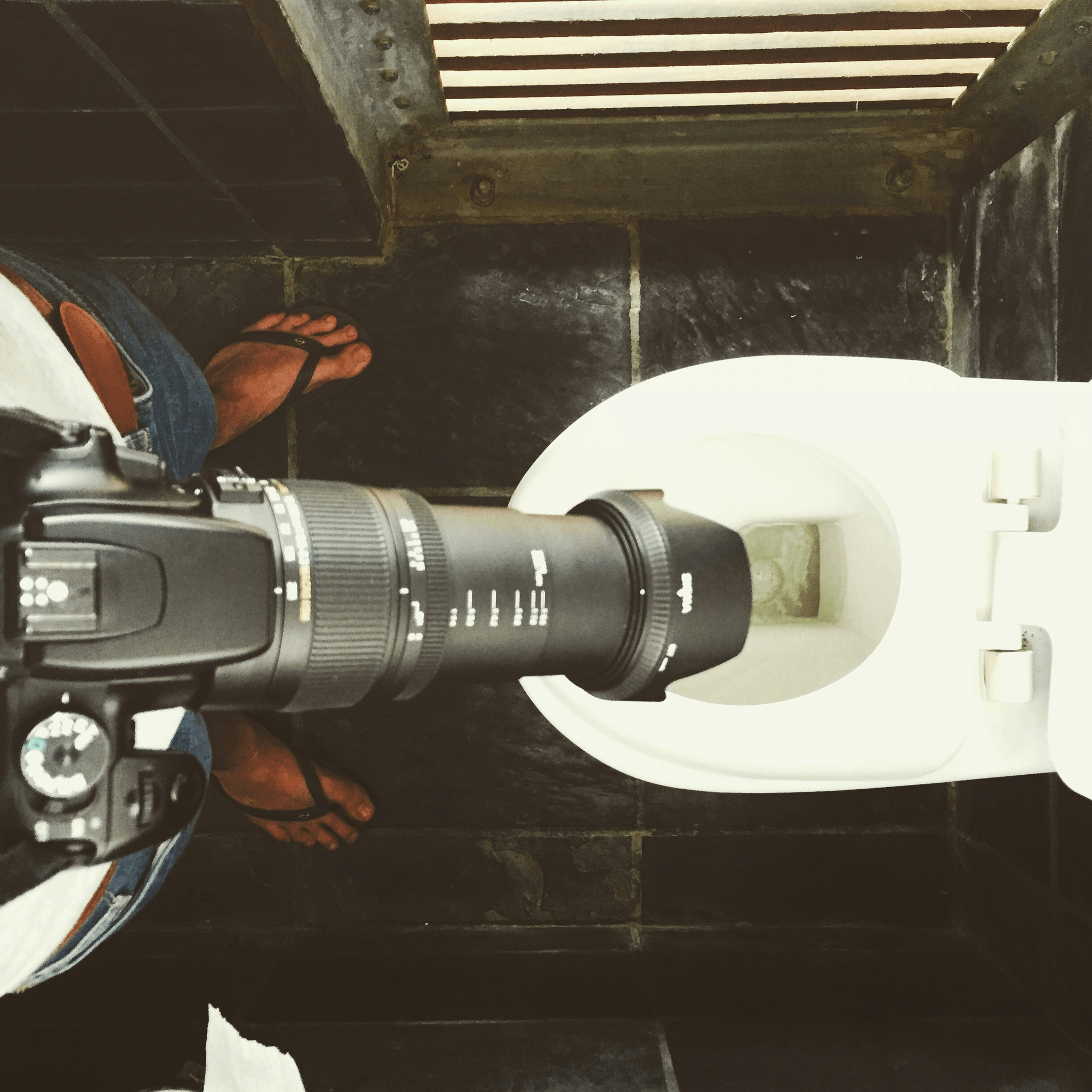 Toilet Inspection focusing on coating and surface integrity