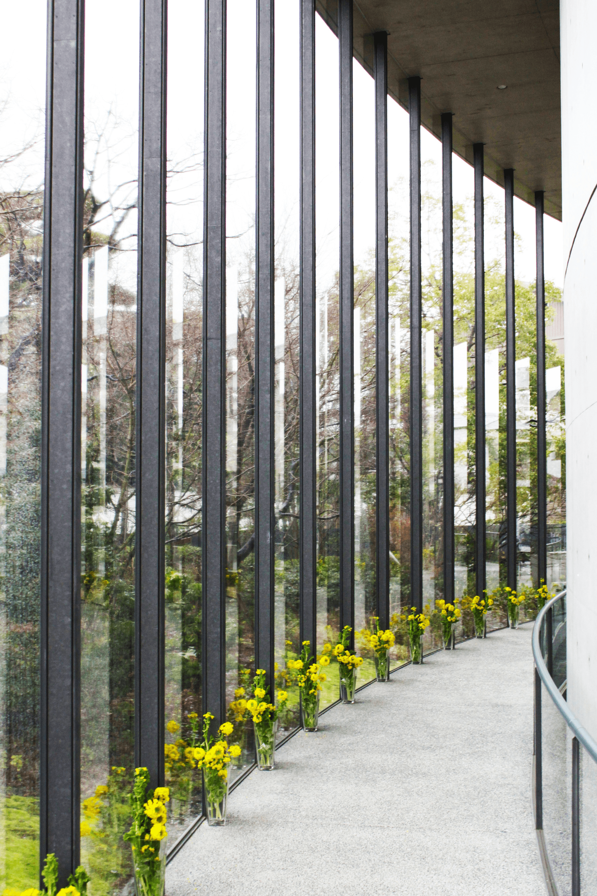 stunning view of a beautiful glass house prefab showcasing modern architecture