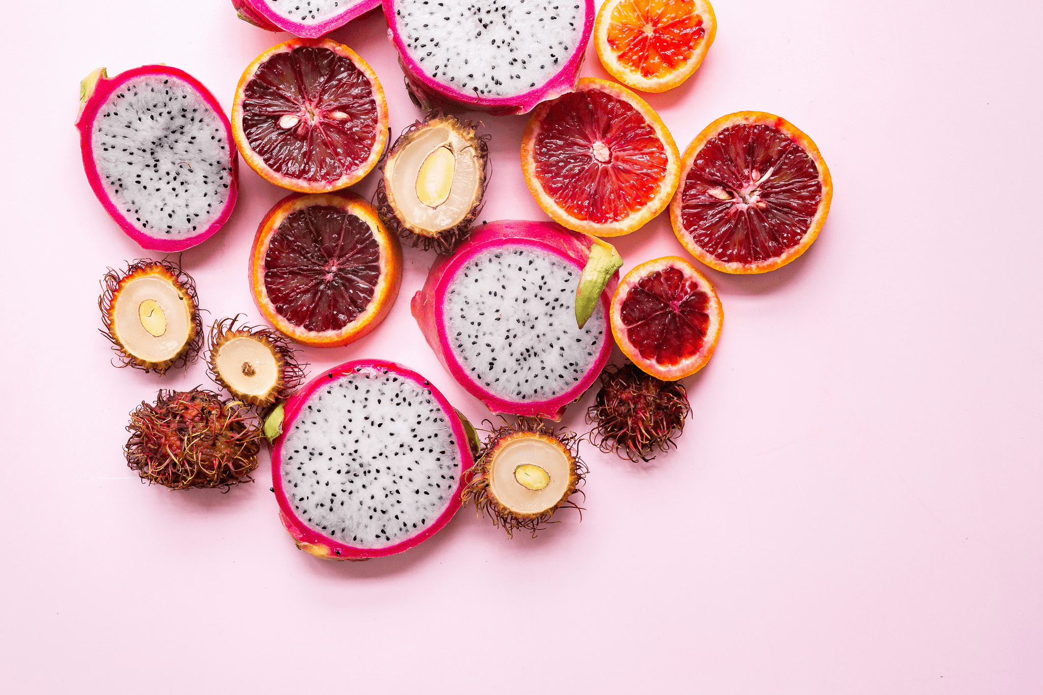 Delicious dragonfruit freeze dried snack showcasing vibrant colors.