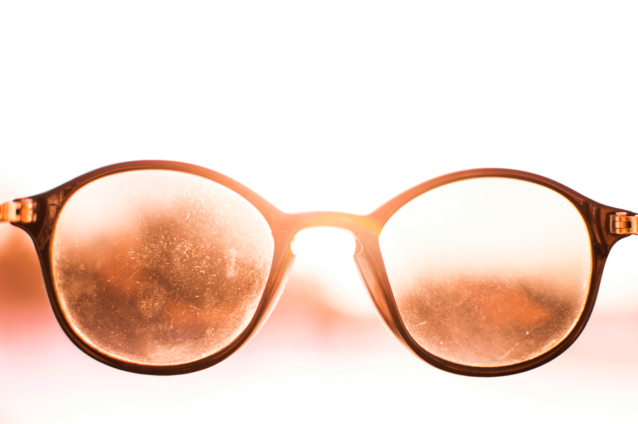 photochromic lenses adapting from clear to tinted state