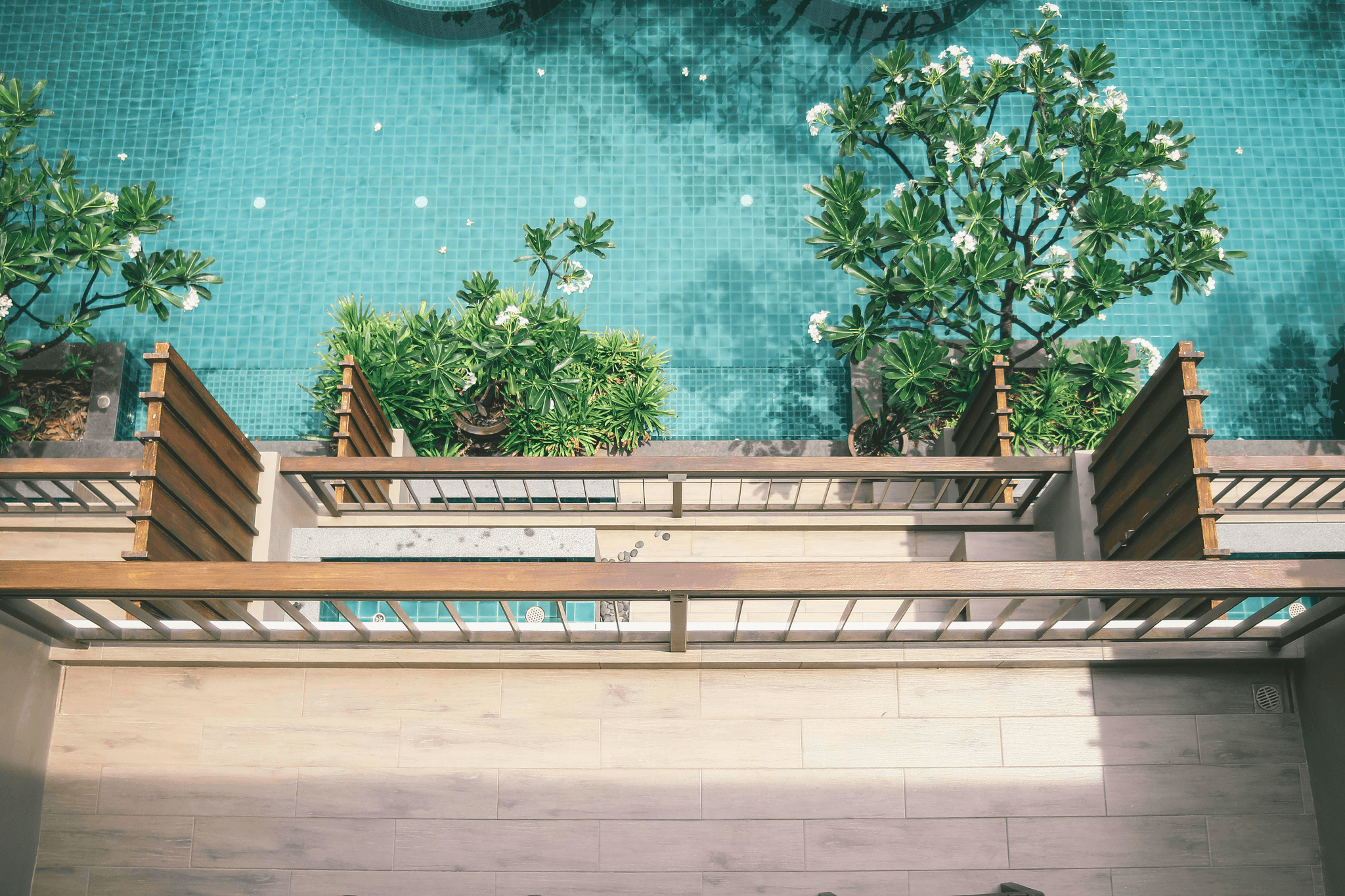 Stunning view of a picture framed deck showcasing modern design.