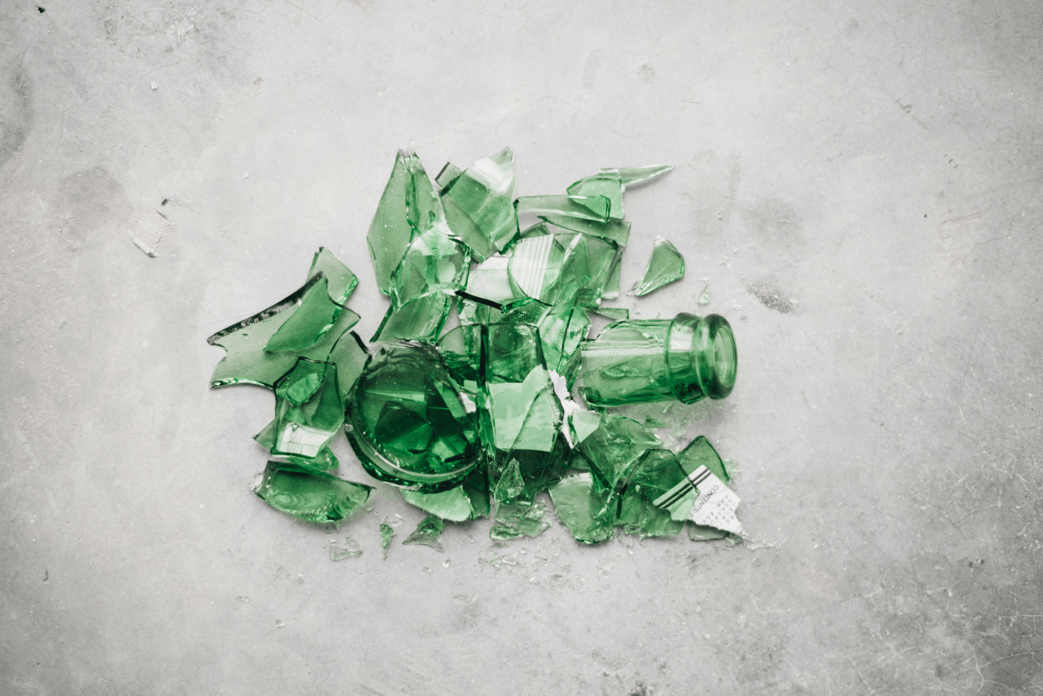 Broken Glass Packaging