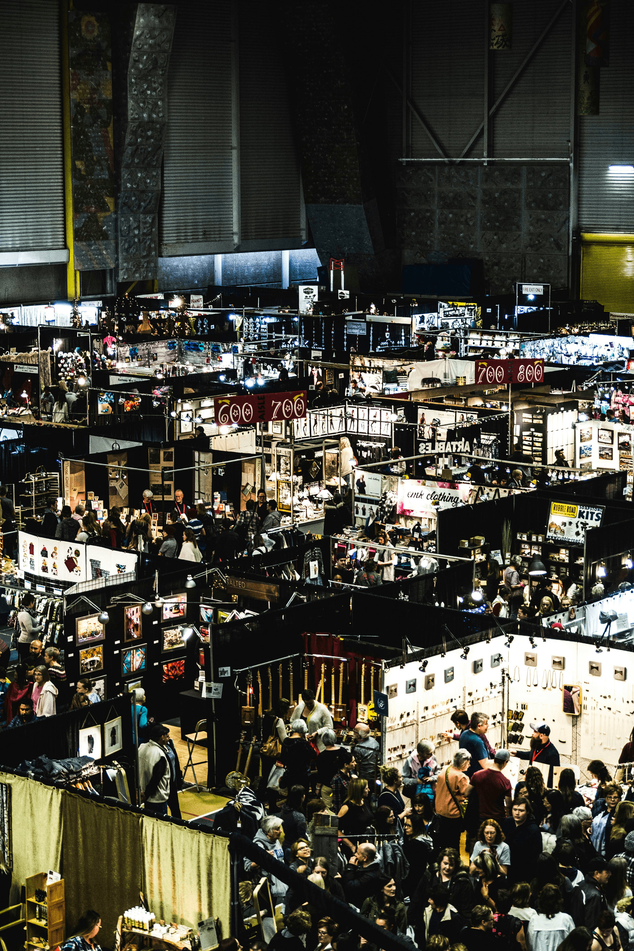 vendors showcasing unique products at canton fair china