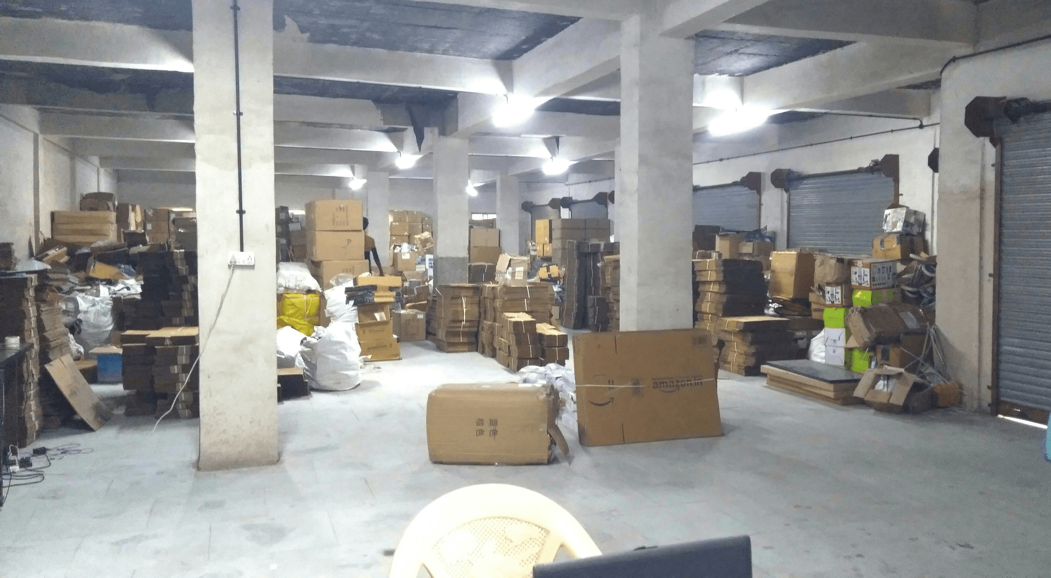 Modern prefabricated warehouses offering customizable features