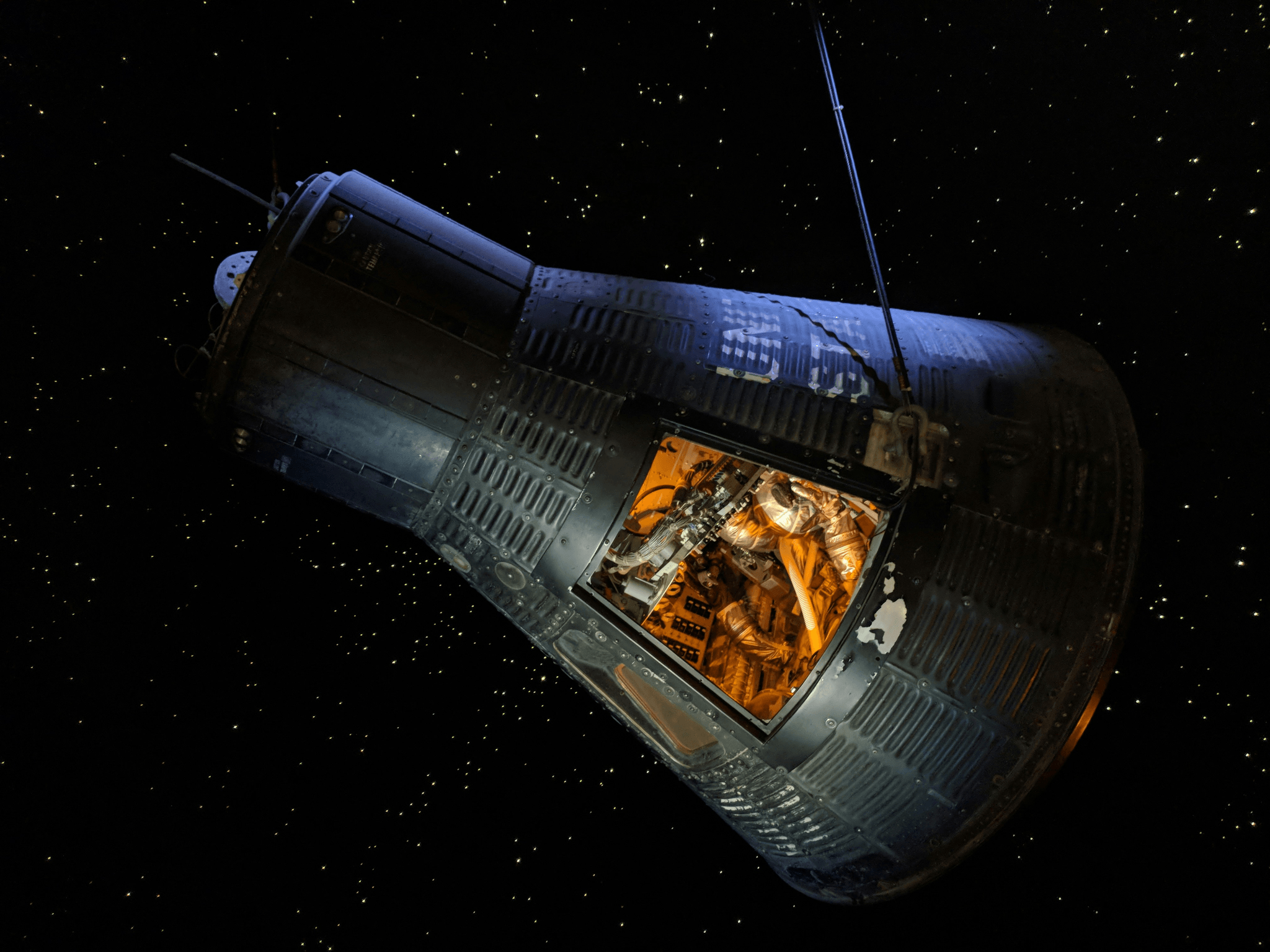 Innovative space capsule design showcased by SpaceX Crew Dragon