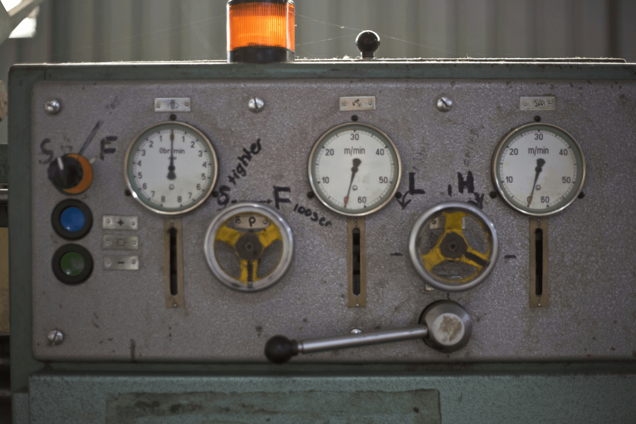 Rotary equipment factory acceptance testing setup