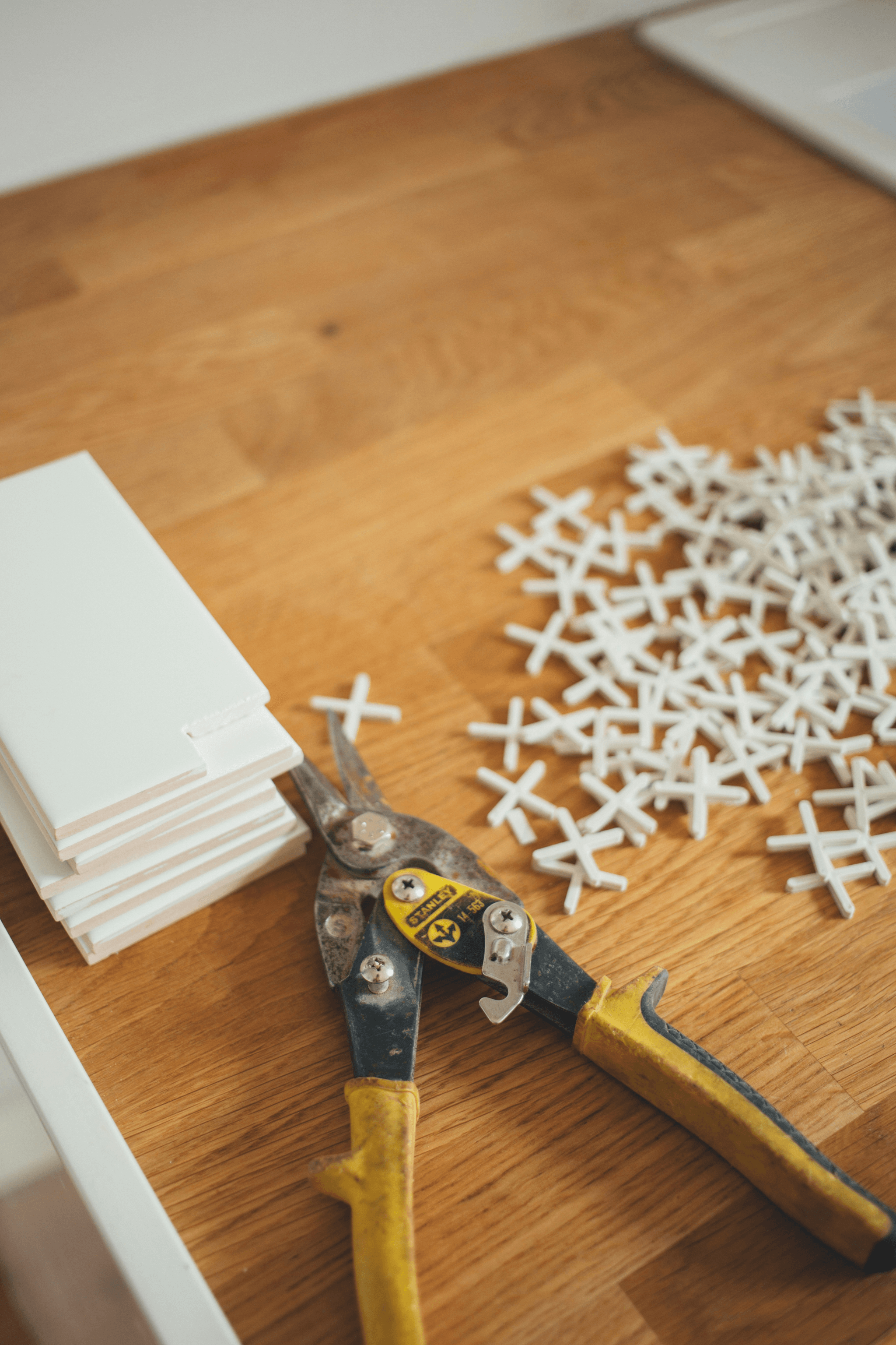 Ceramic Tile Inspection process focusing on resistance testing and physical analysis