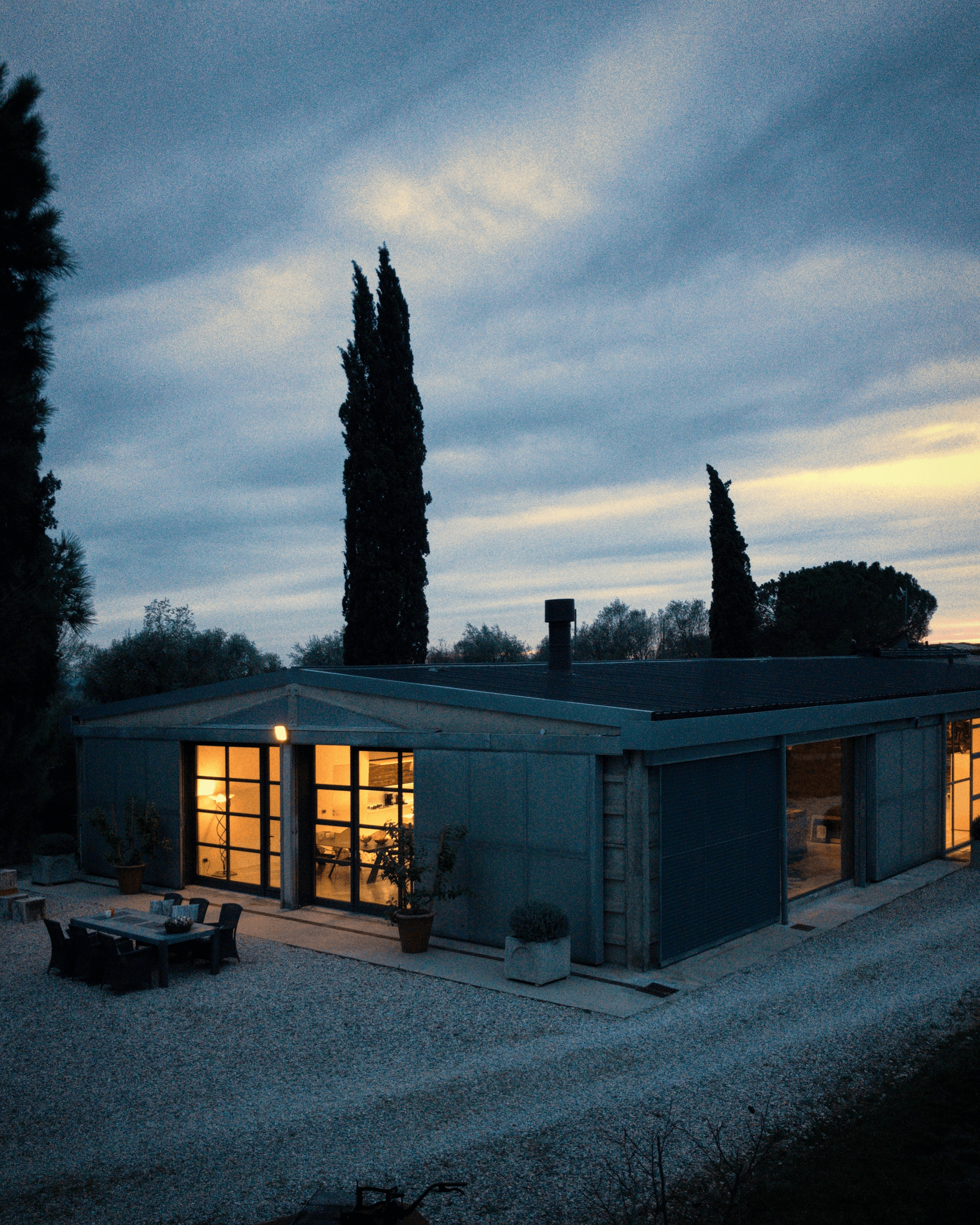 Foldable houses for sale at PreFab Inc.'s showroom