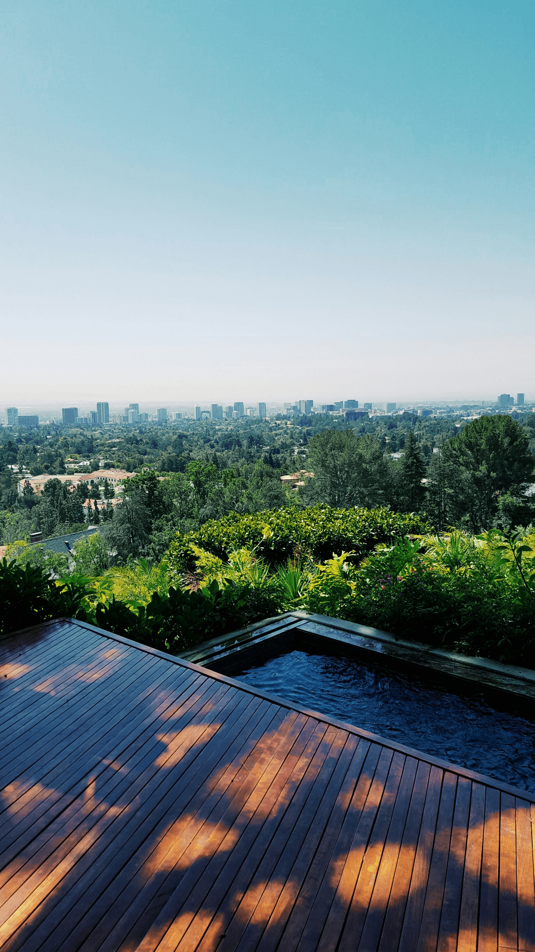 composite deck around pool enhancing property value