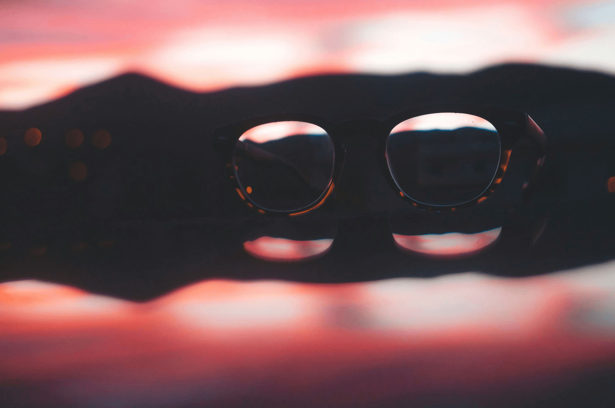 Customizable sunglasses with different lenses.