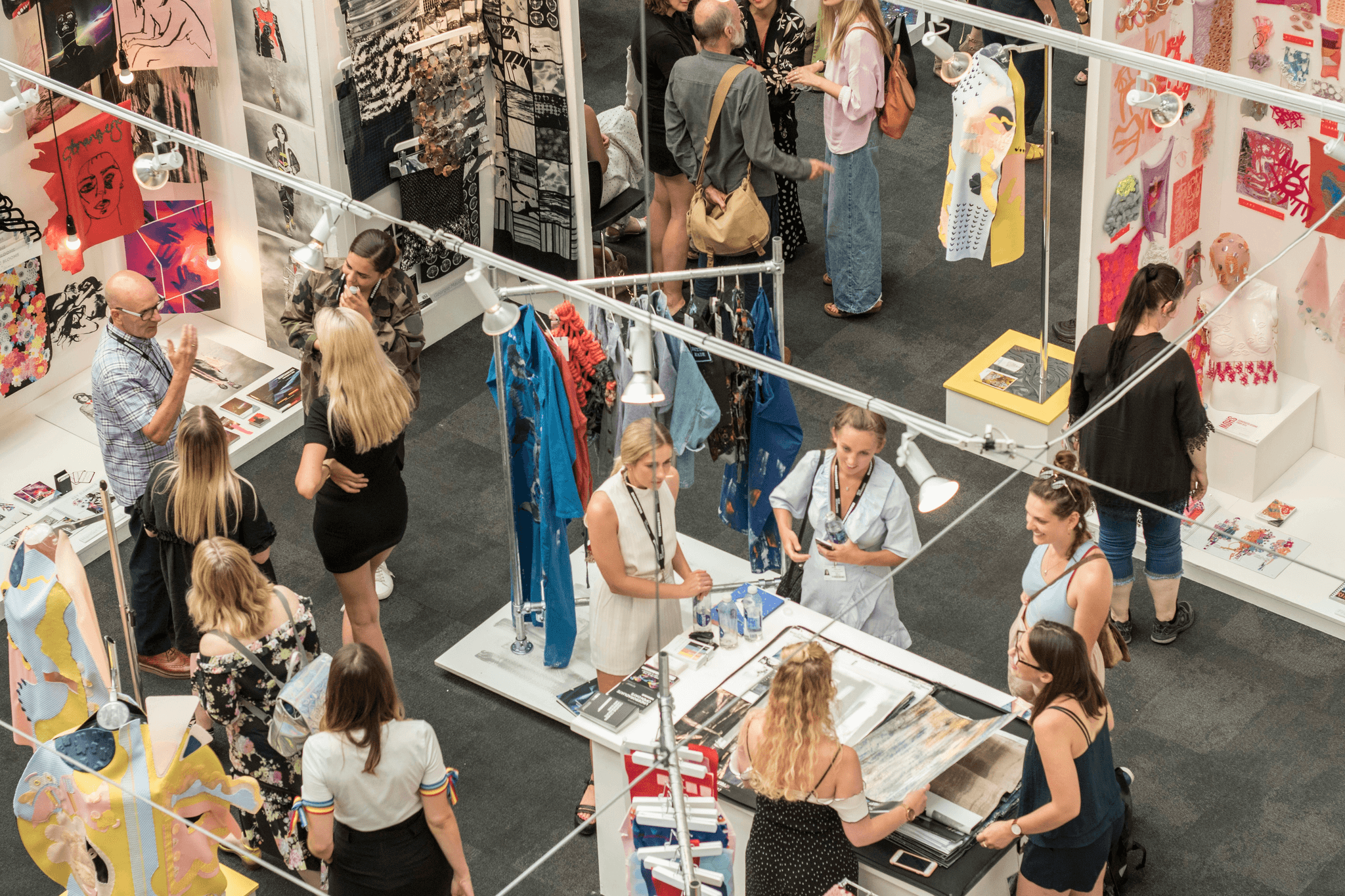 how to find a clothing vendor at local trade shows