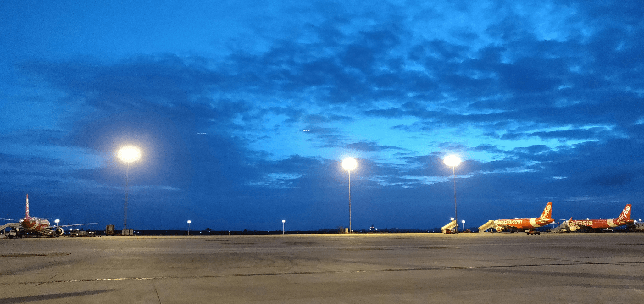 What intensity are runway edge lights?