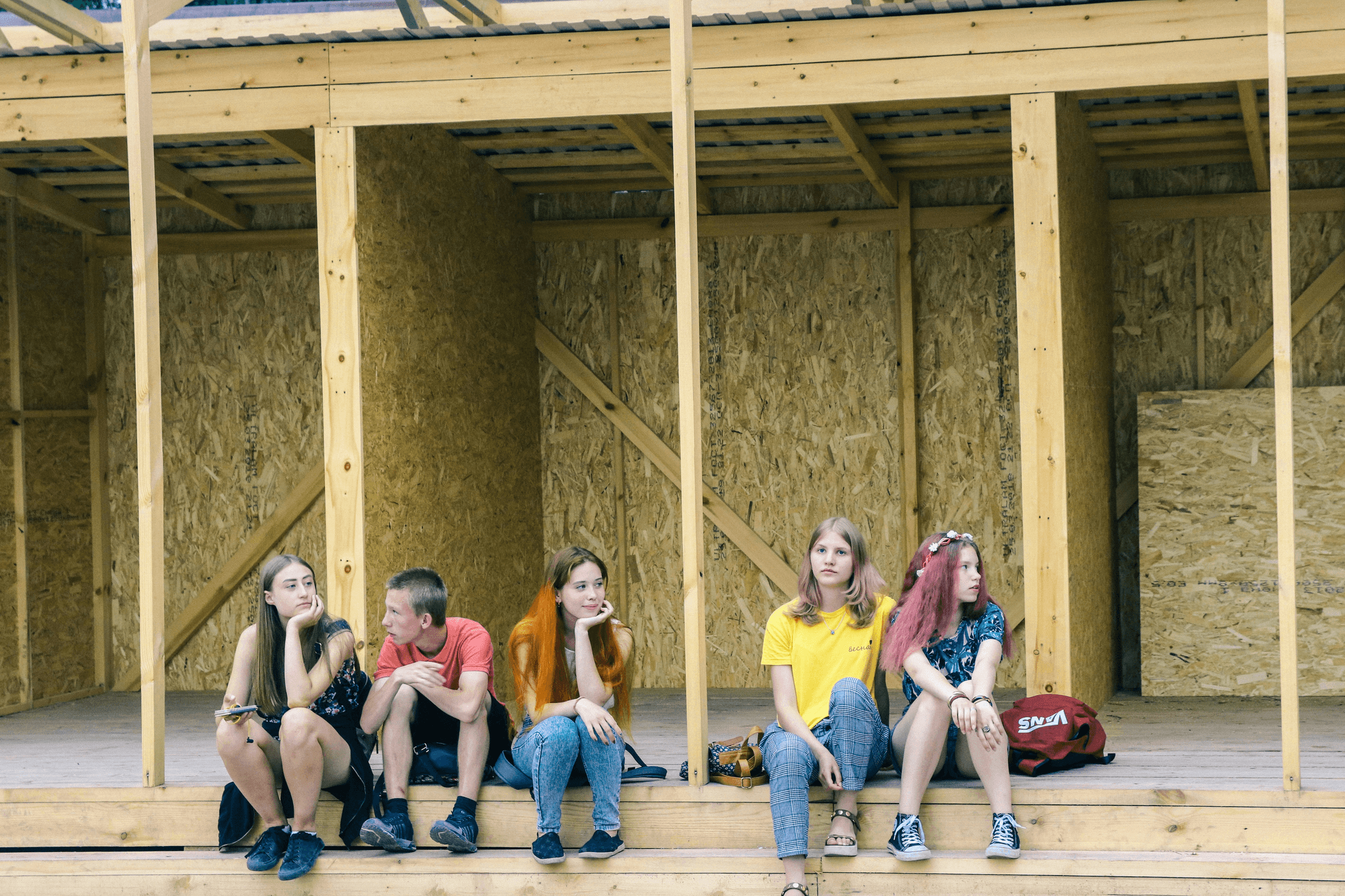 Efficient assembly of a prefab dormitory