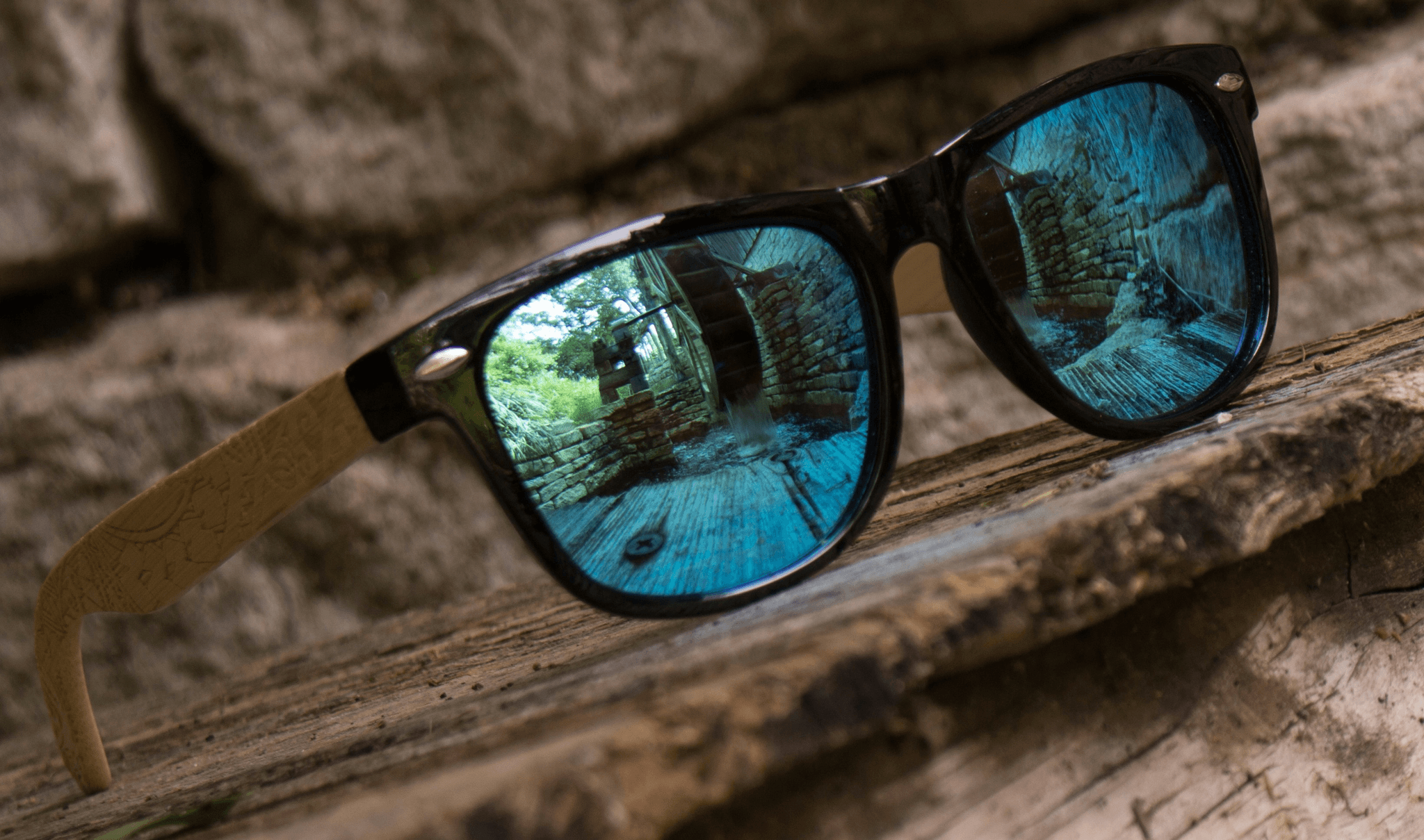 sustainable eyewear from Persol showcasing eco-friendly design