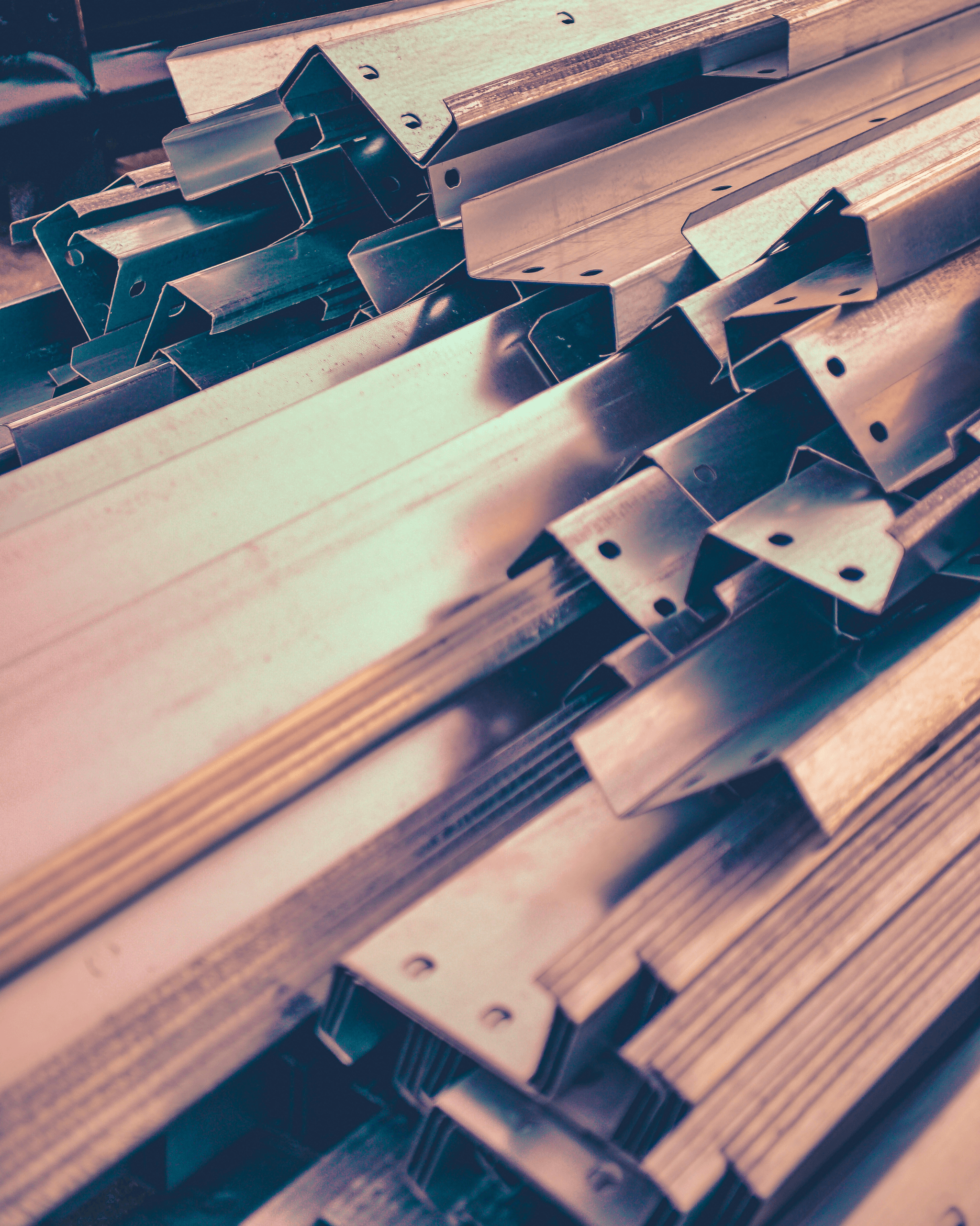 High-quality steel materials available at PreFab Inc.