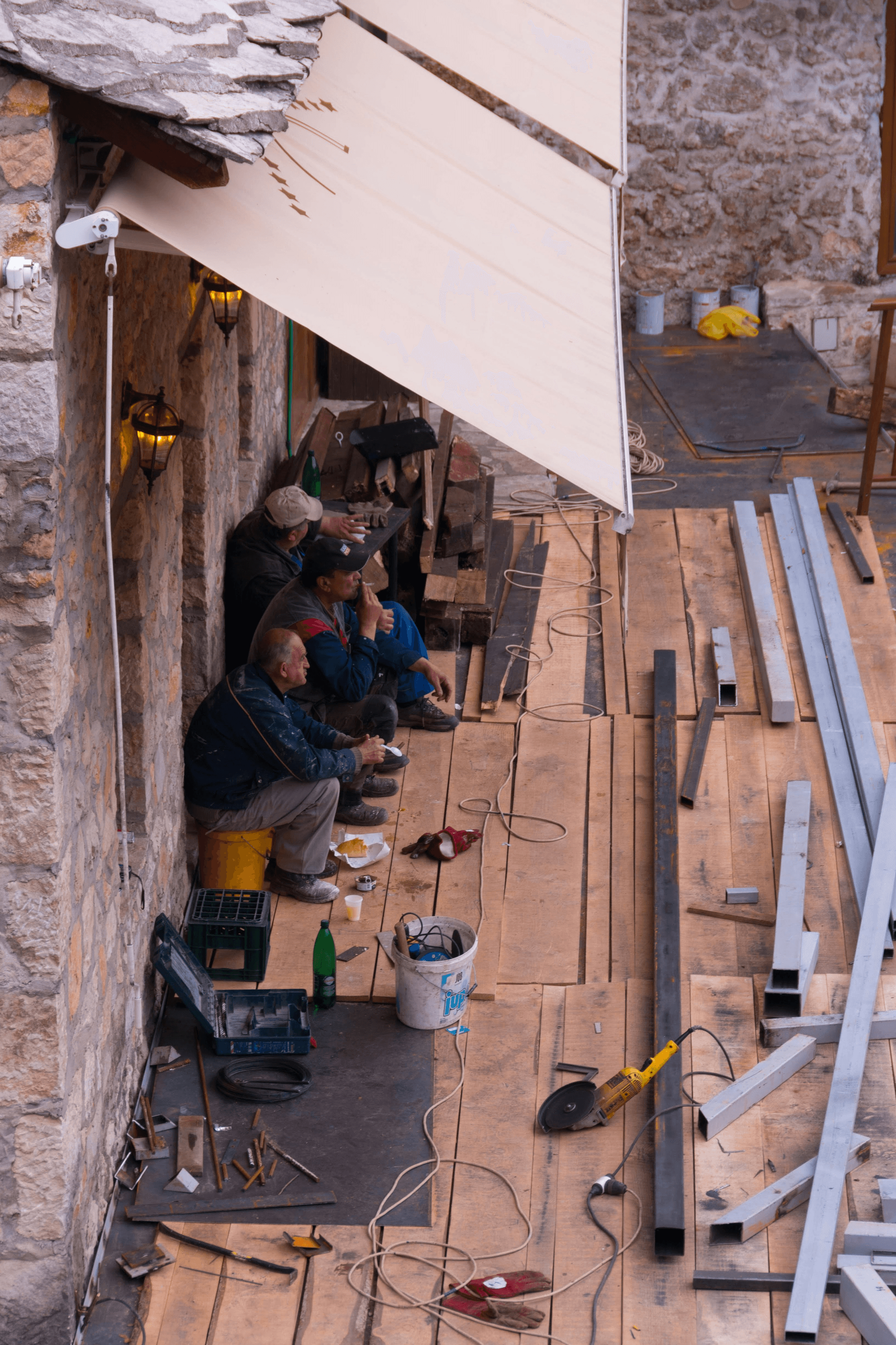 Installation process of flat pack buildings by PreFab Inc.