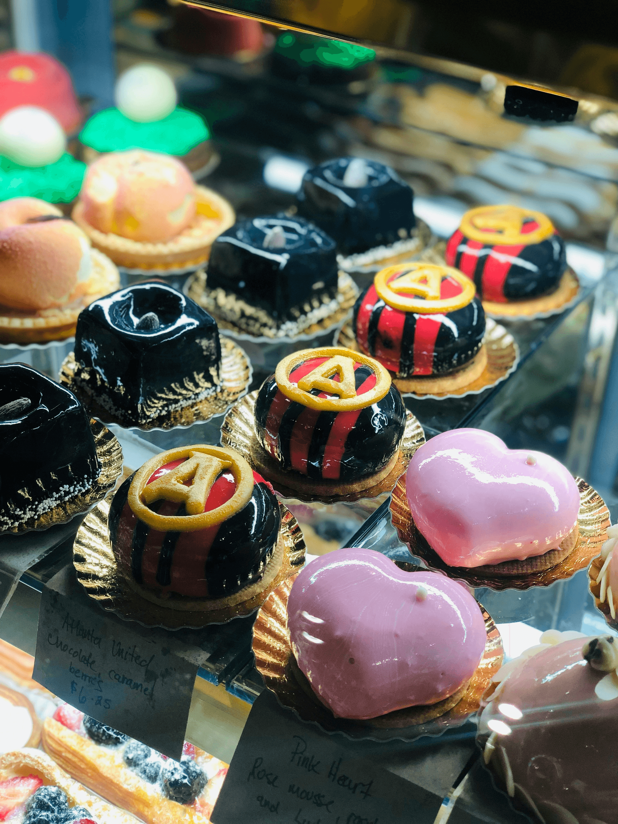 baked good boxes showcasing beautiful pastries
