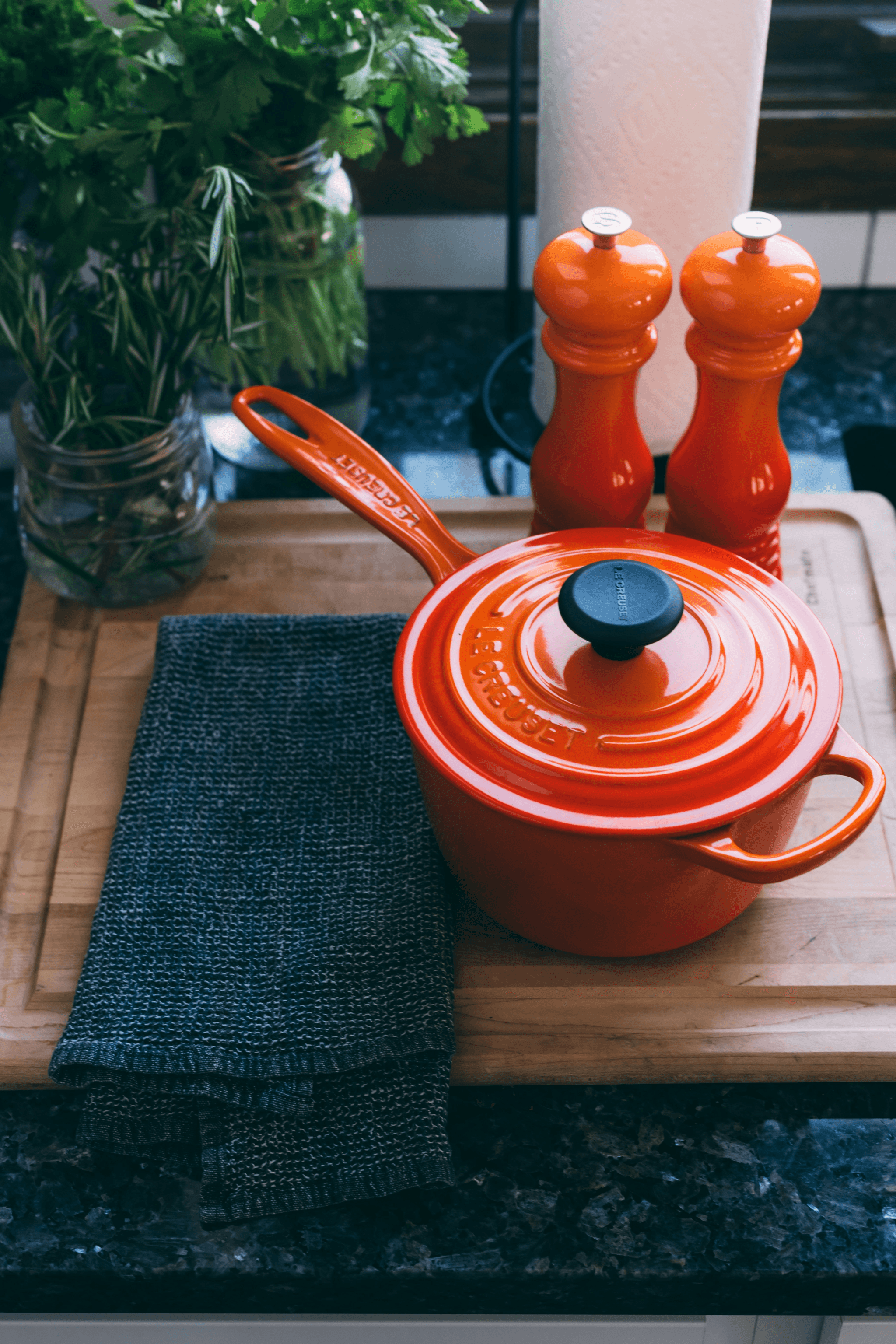 Le Creuset Cookware Quality Control improvements showcased in colorful pots