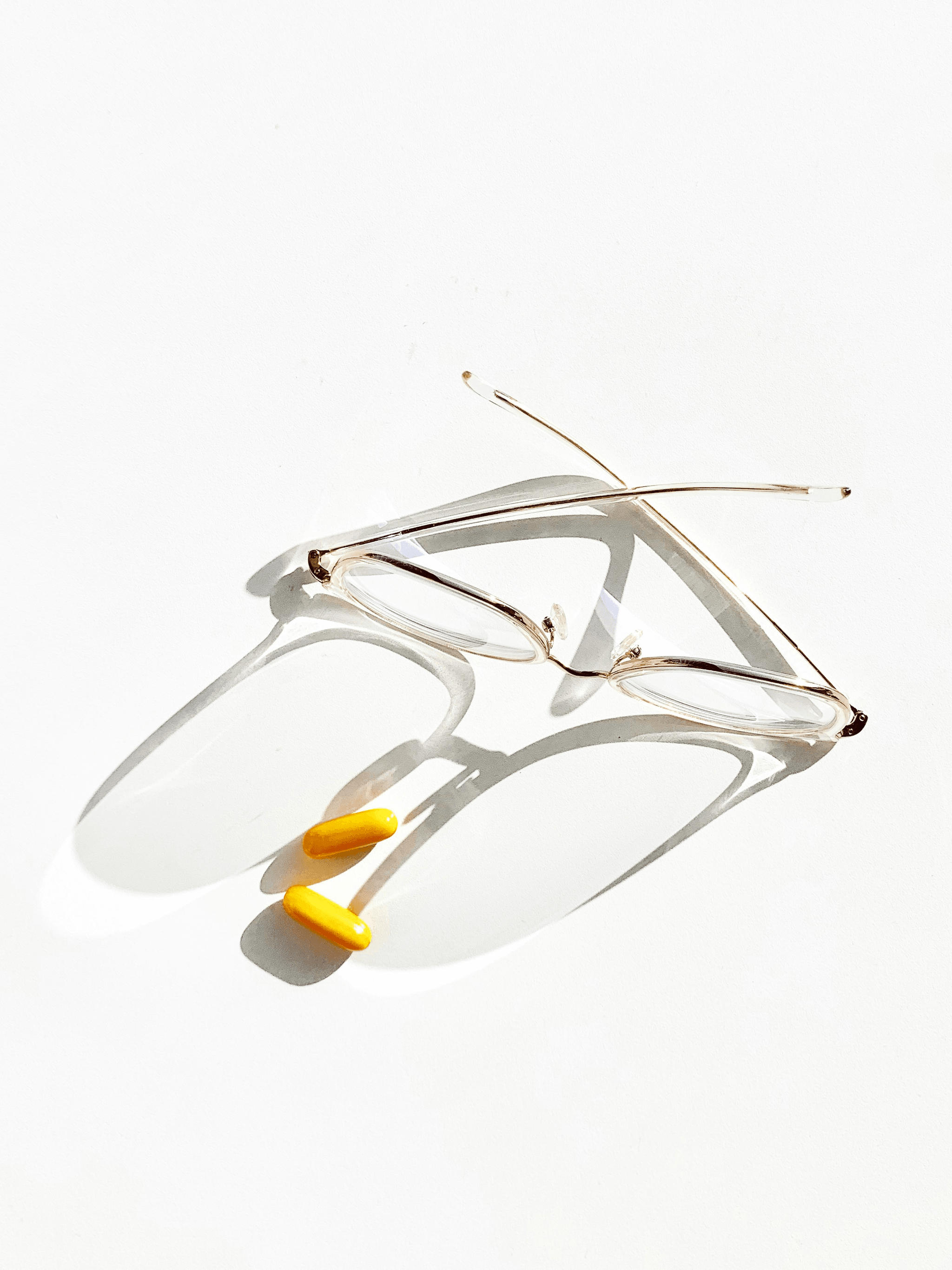 tighten glasses with adjustments on nose pads