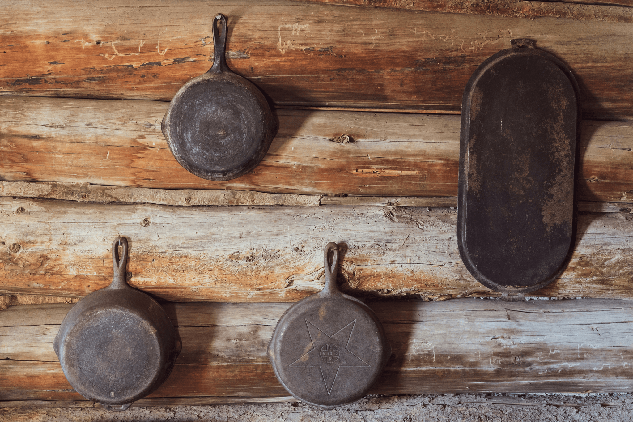 Common Cast Iron Cookware Defects including rust and cracks