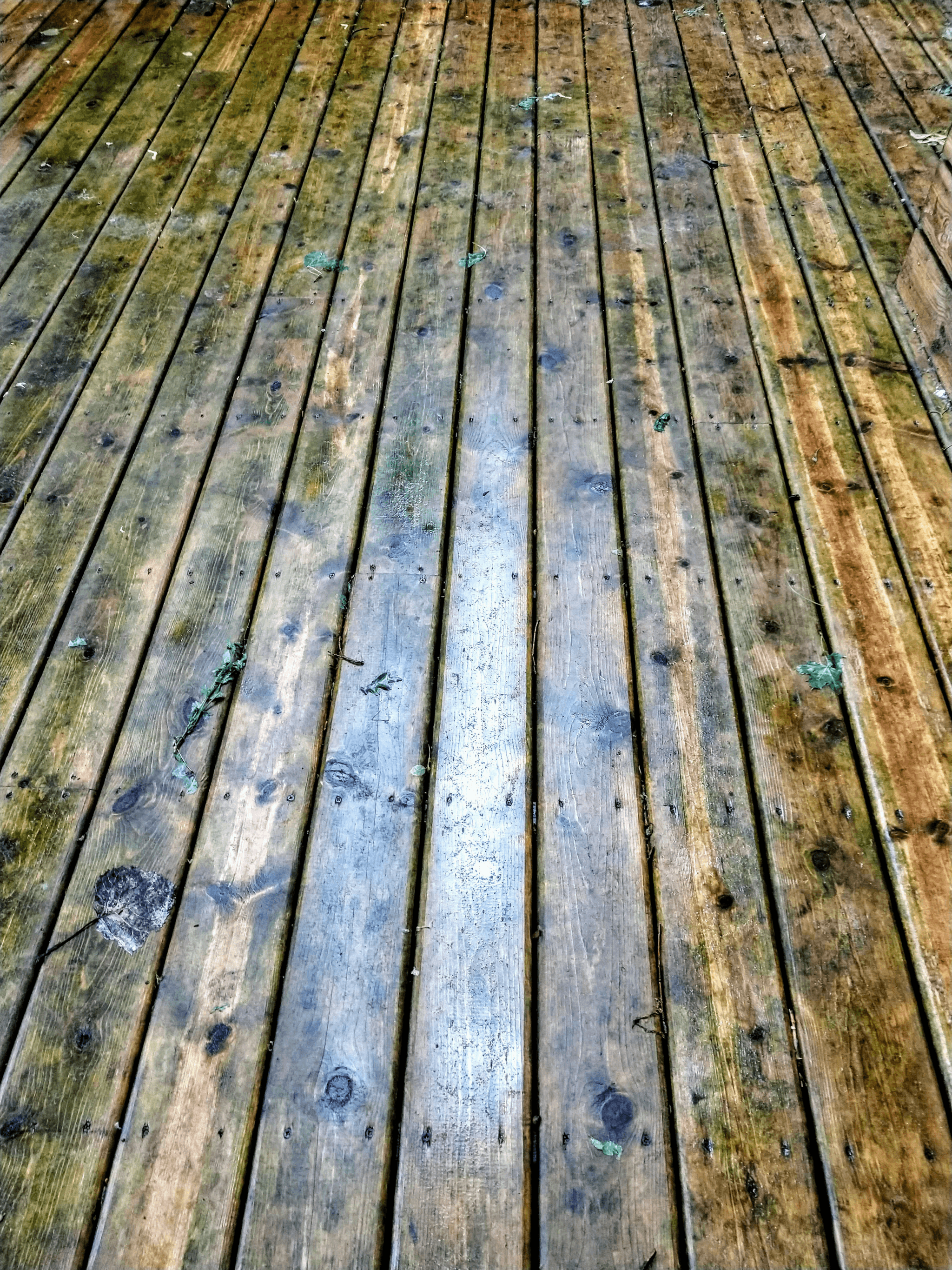 how to get green off decking tips illustrated