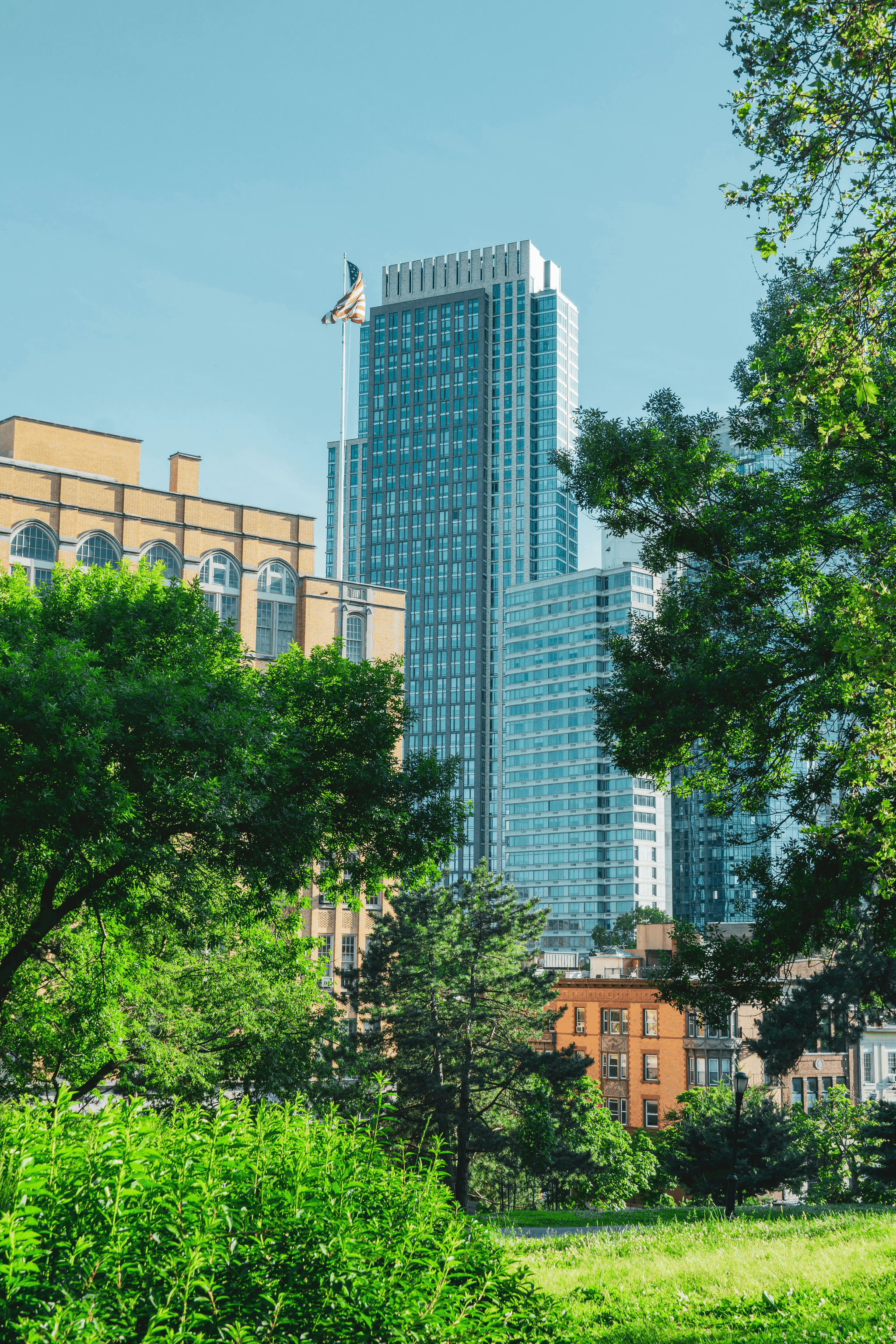 Guangzhou skyline with qflp investment opportunities