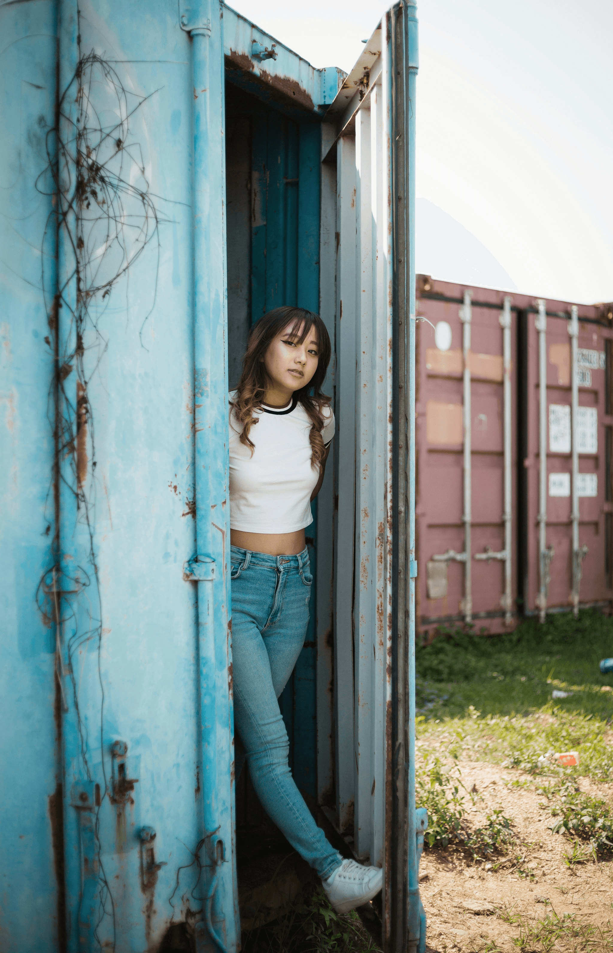 Innovative 20 ft container toilet design showcasing eco-friendly features.