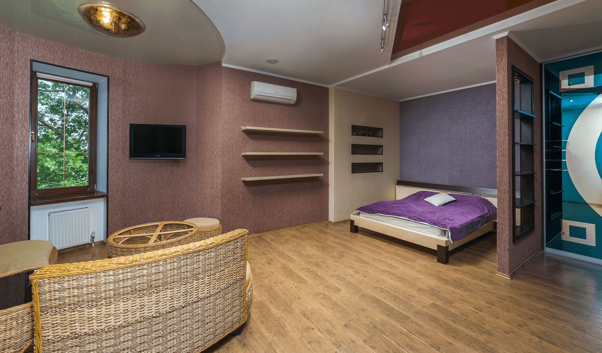 Prefab rooms constructed with sustainable materials