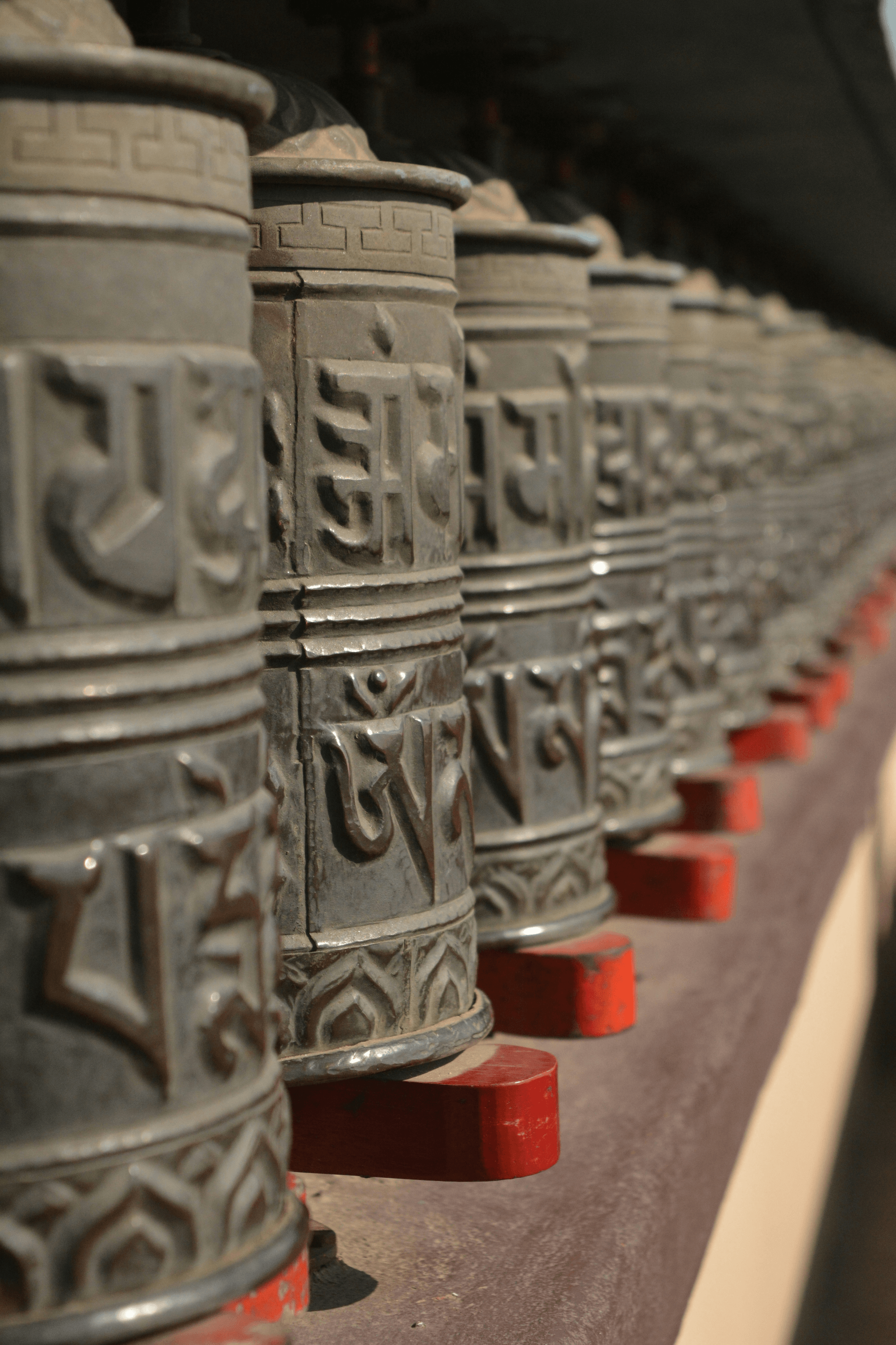 Tibetan Prayer Wheels