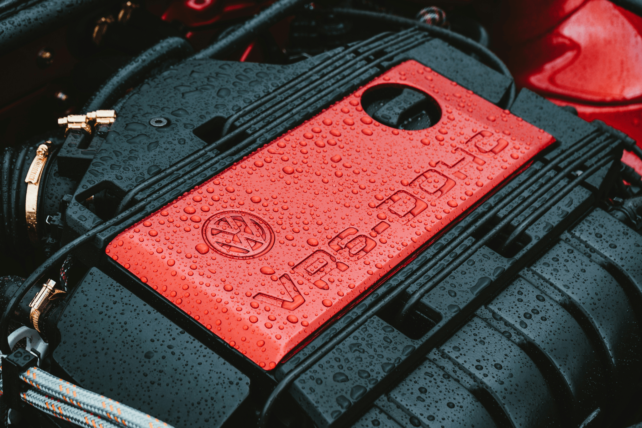 Gear cover enhancing vehicle performance and aesthetics.