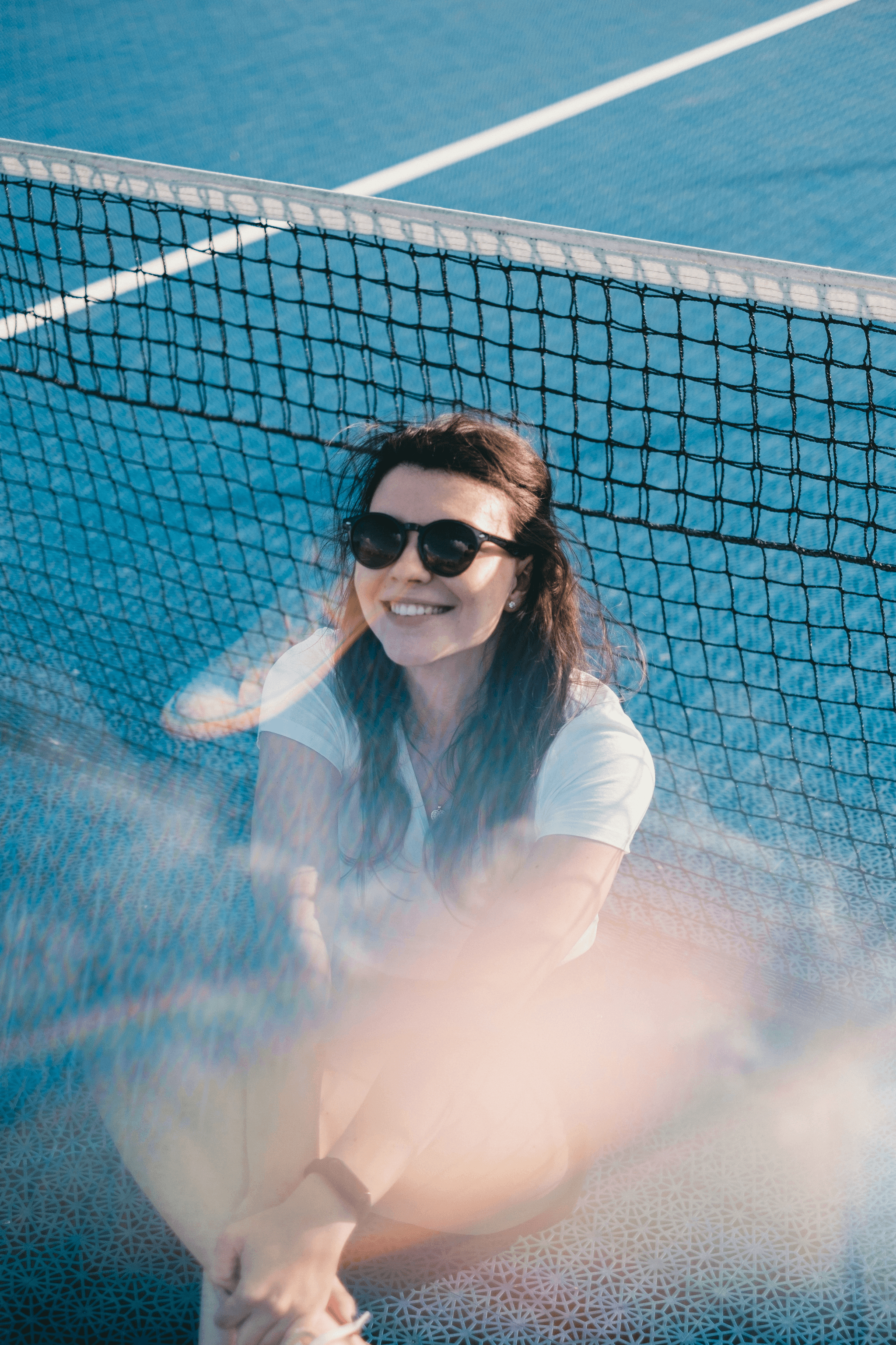 can tennis players wear sunglasses while playing?