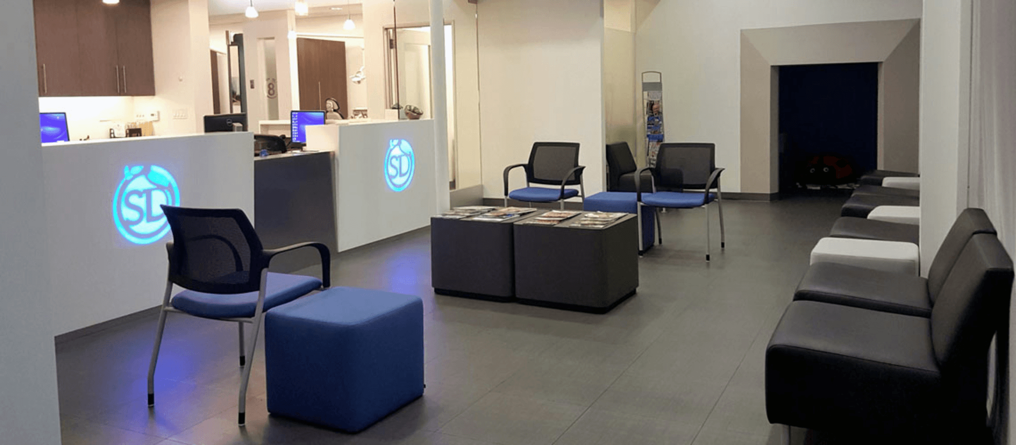 Interior innovador de Clínica Médica Modular