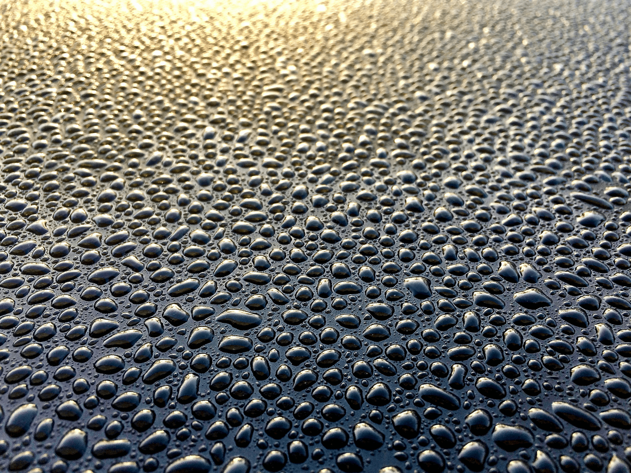 Durable surface showing benefits of waterborne polyurethane.