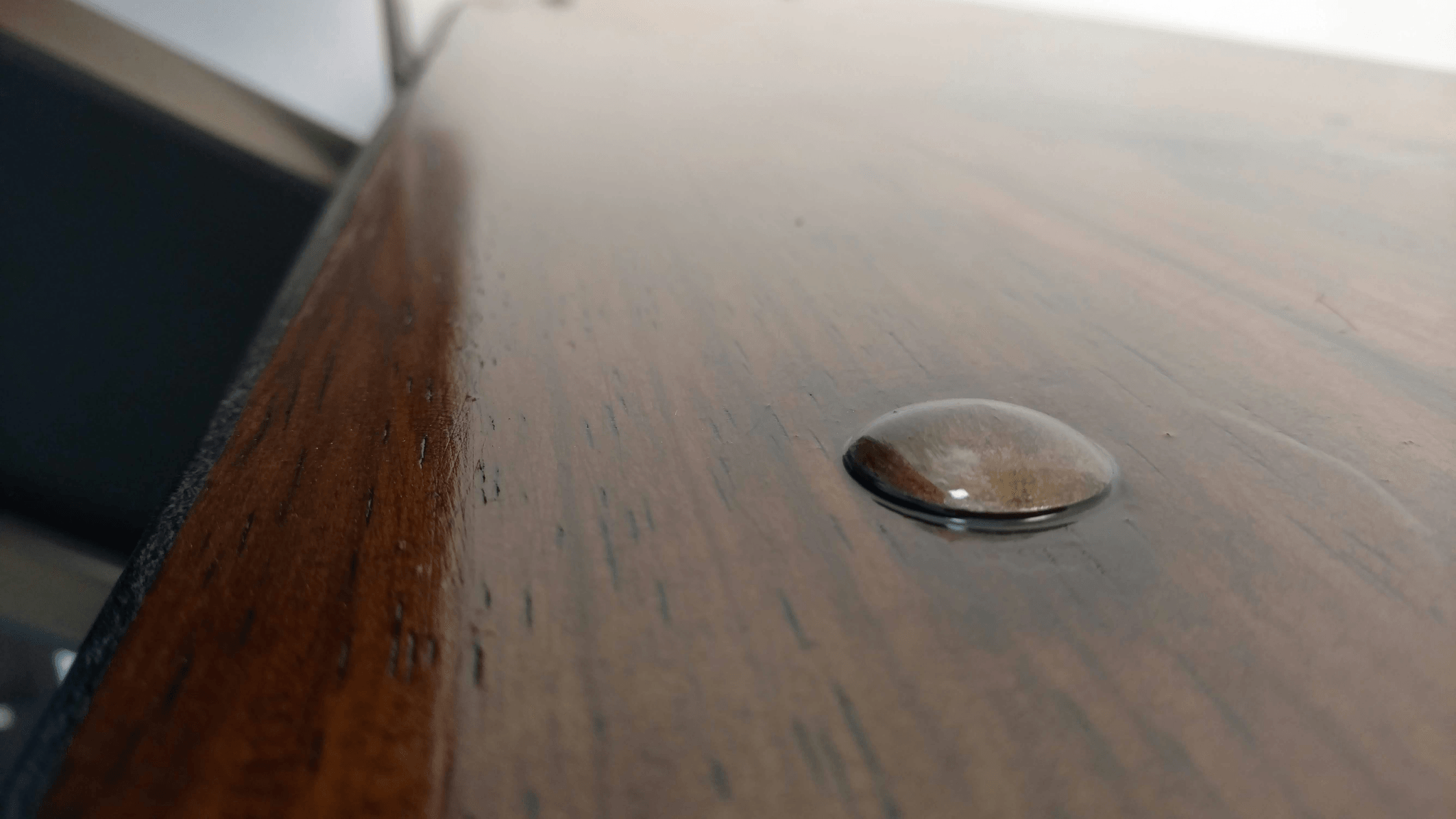 Durable finishes made with waterborne resin showing versatility.