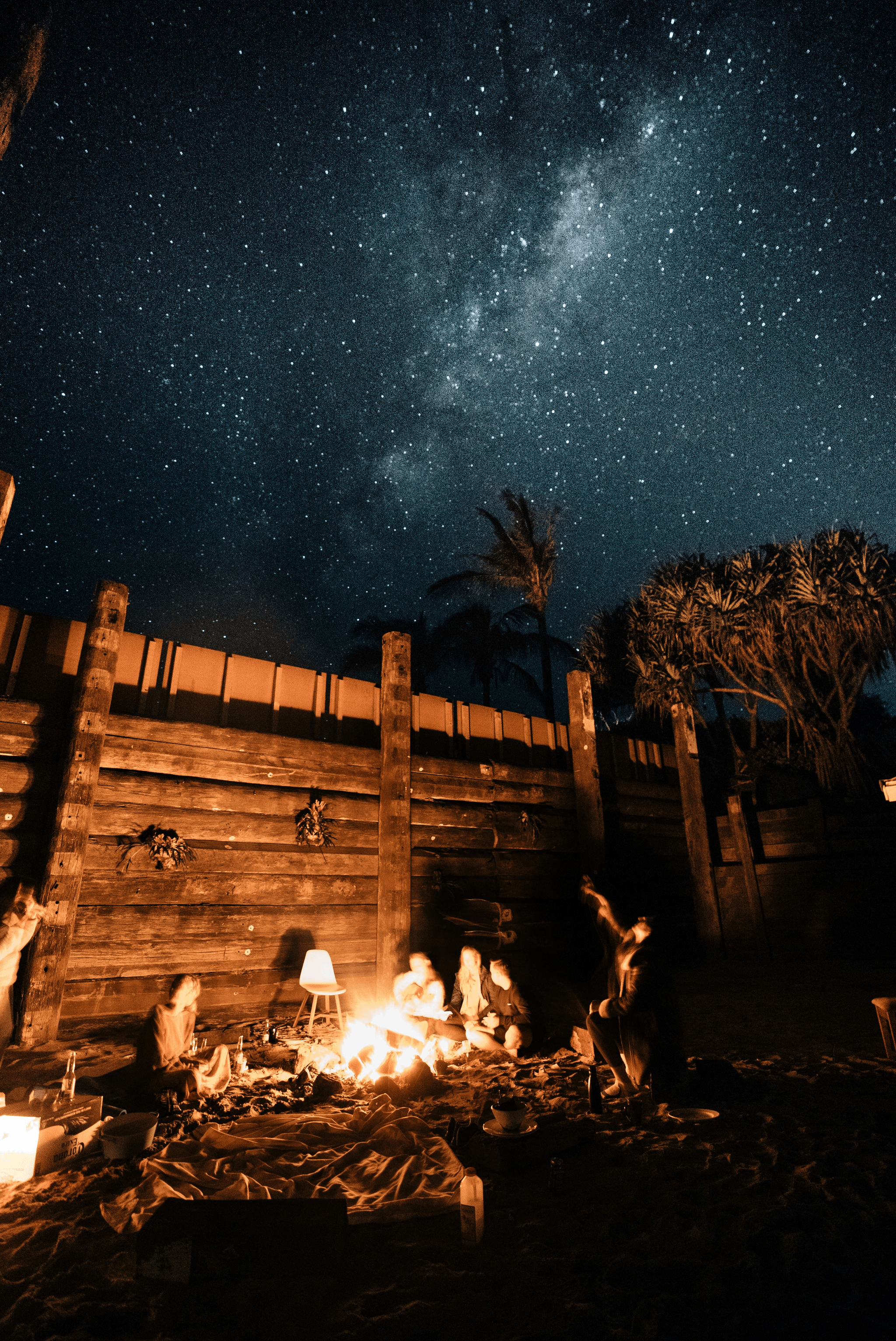 Prefab Cabin Homes - Community Gathering Around Fire Pit