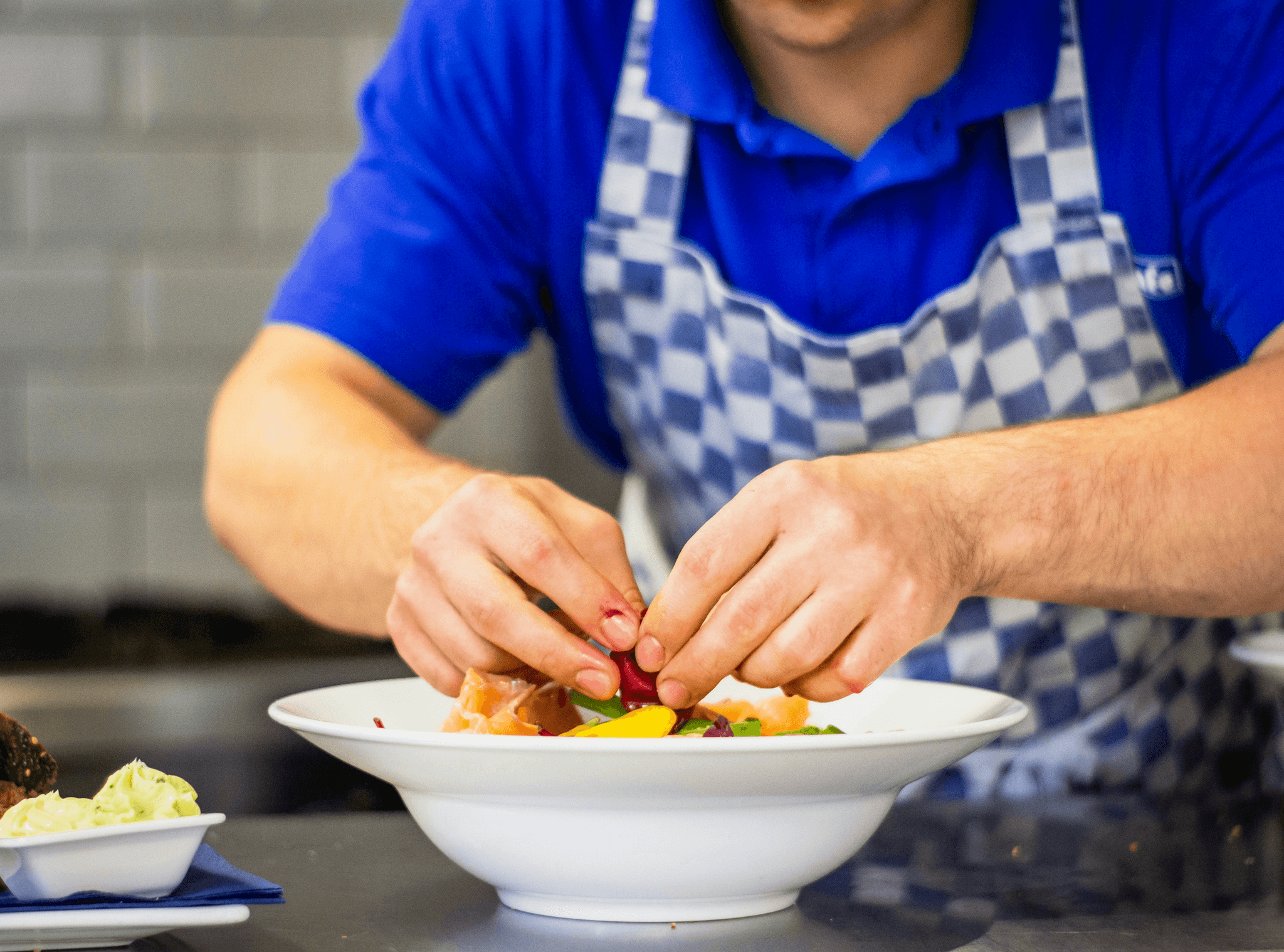 sourcing food for a restaurant company with fresh seasonal produce