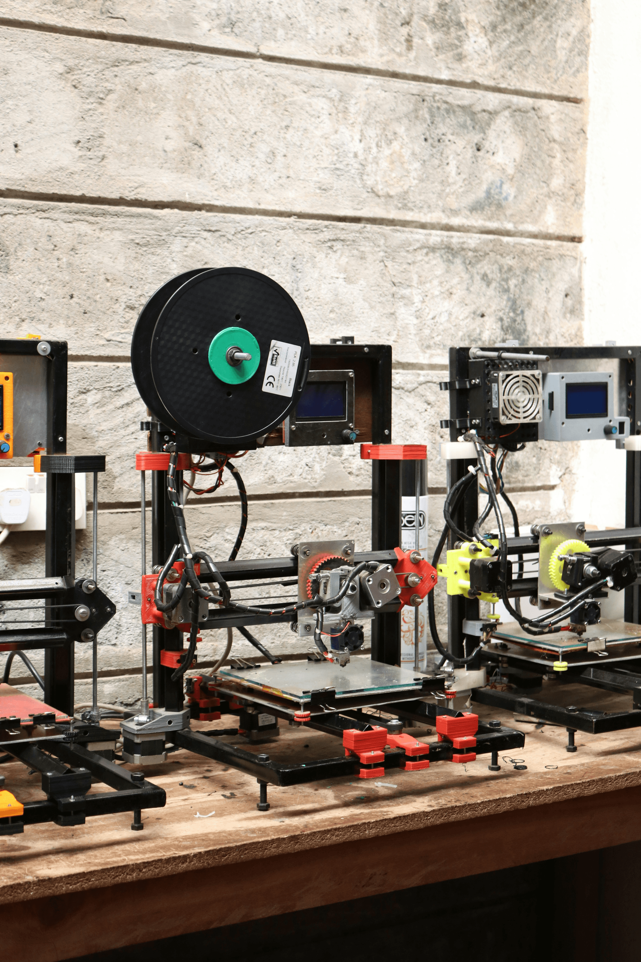 Illustration depicting different types of manufacturing processes
