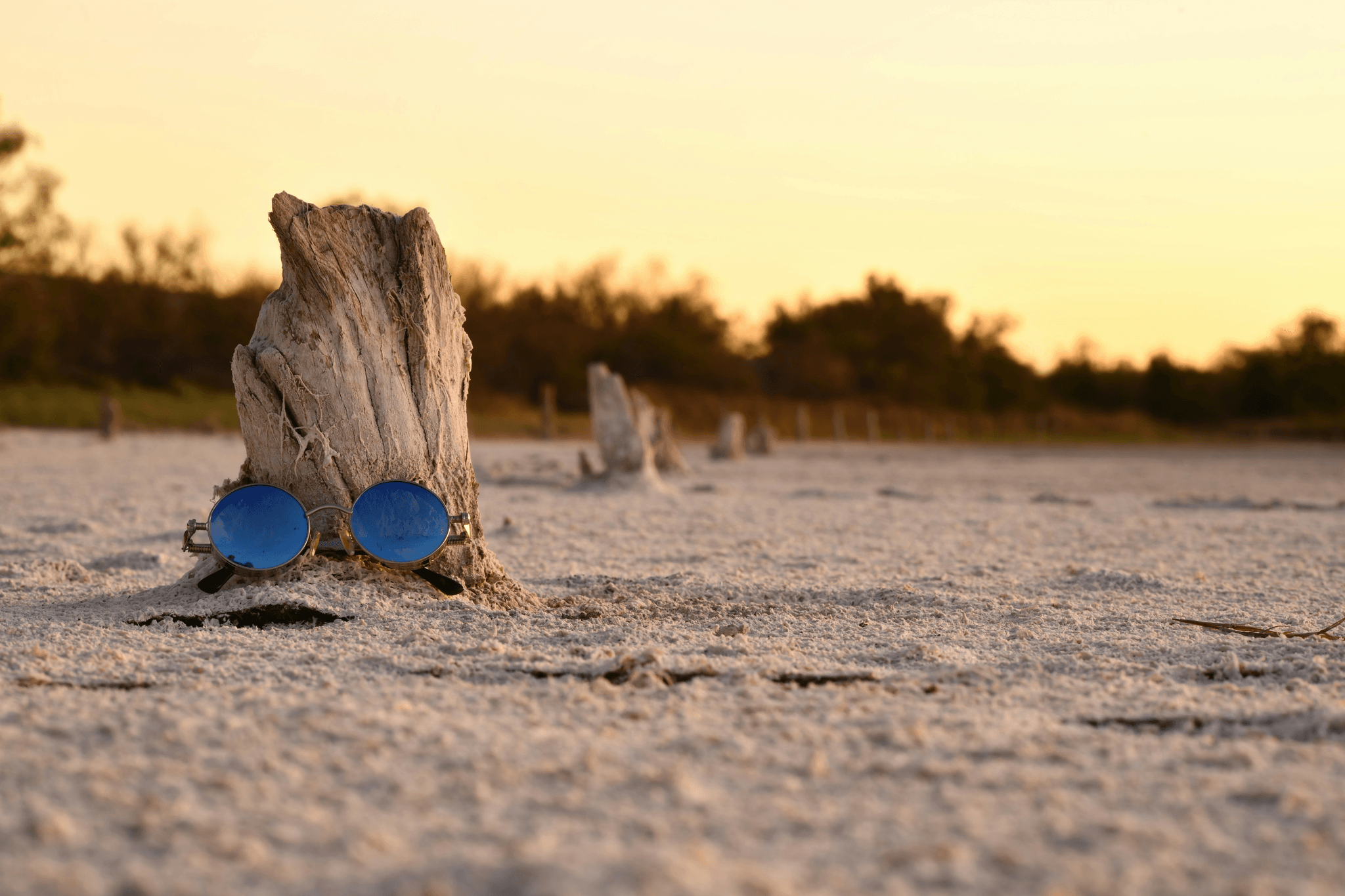 Eco-friendly black sunglasses made from recycled material