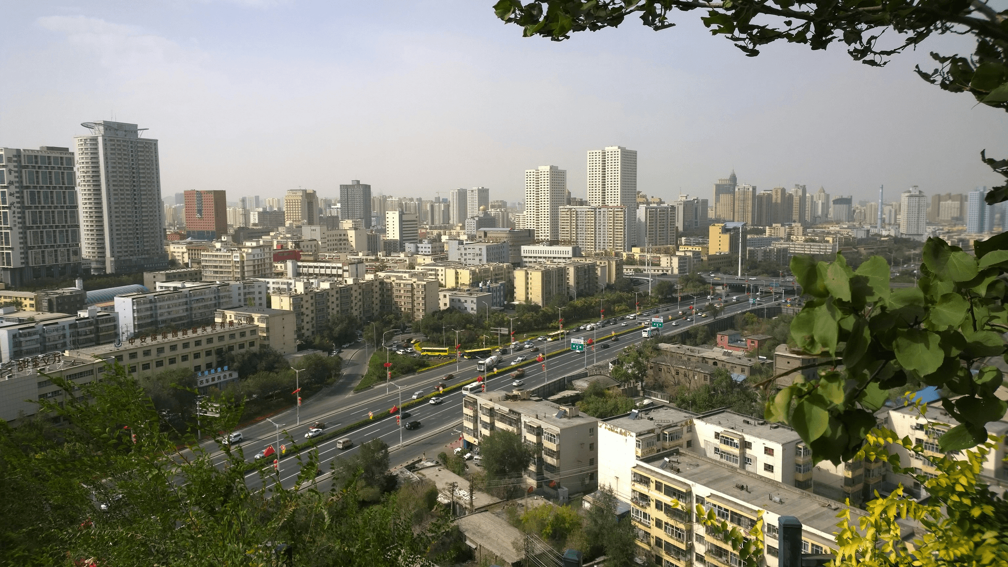 Urban landscape of factory cities in China